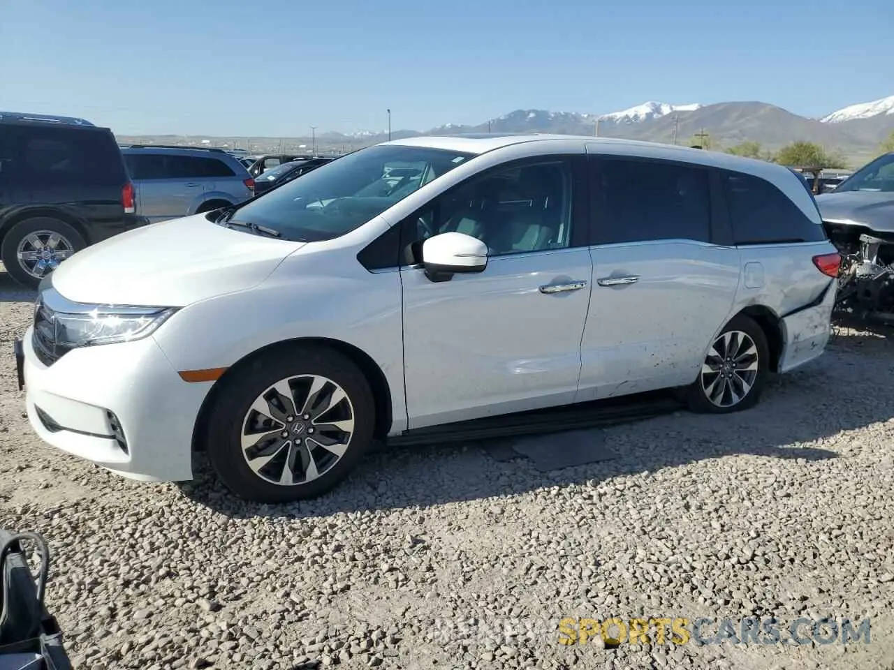1 Photograph of a damaged car 5FNRL6H65RB049073 HONDA All Models 2024