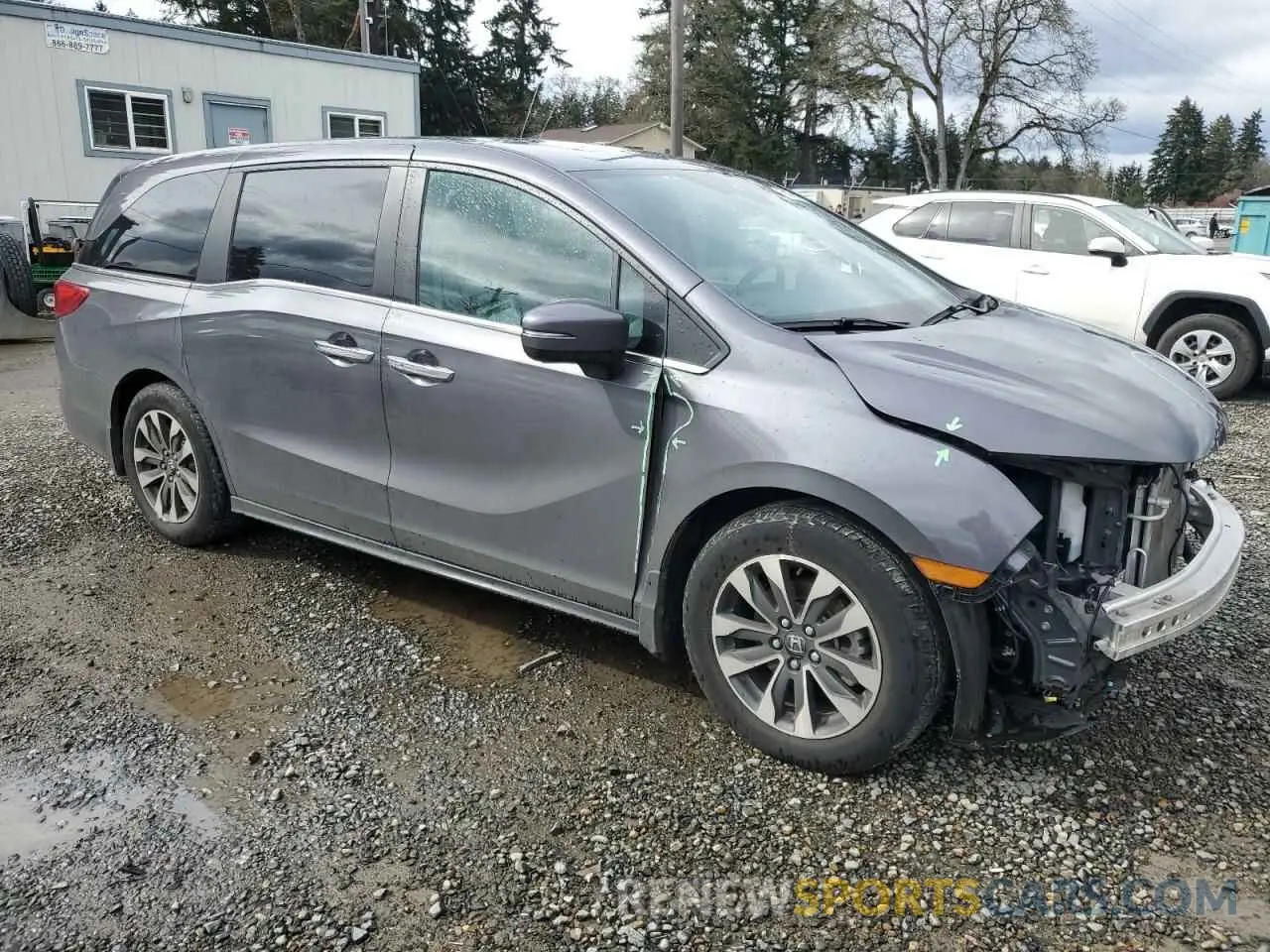 4 Photograph of a damaged car 5FNRL6H66RB007026 HONDA All Models 2024