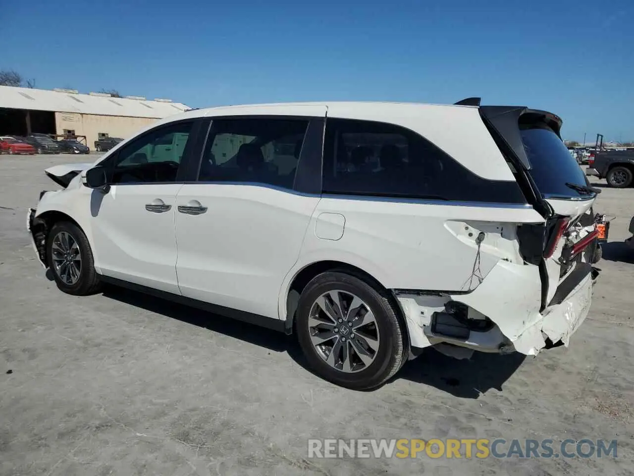 2 Photograph of a damaged car 5FNRL6H66RB069509 HONDA All Models 2024