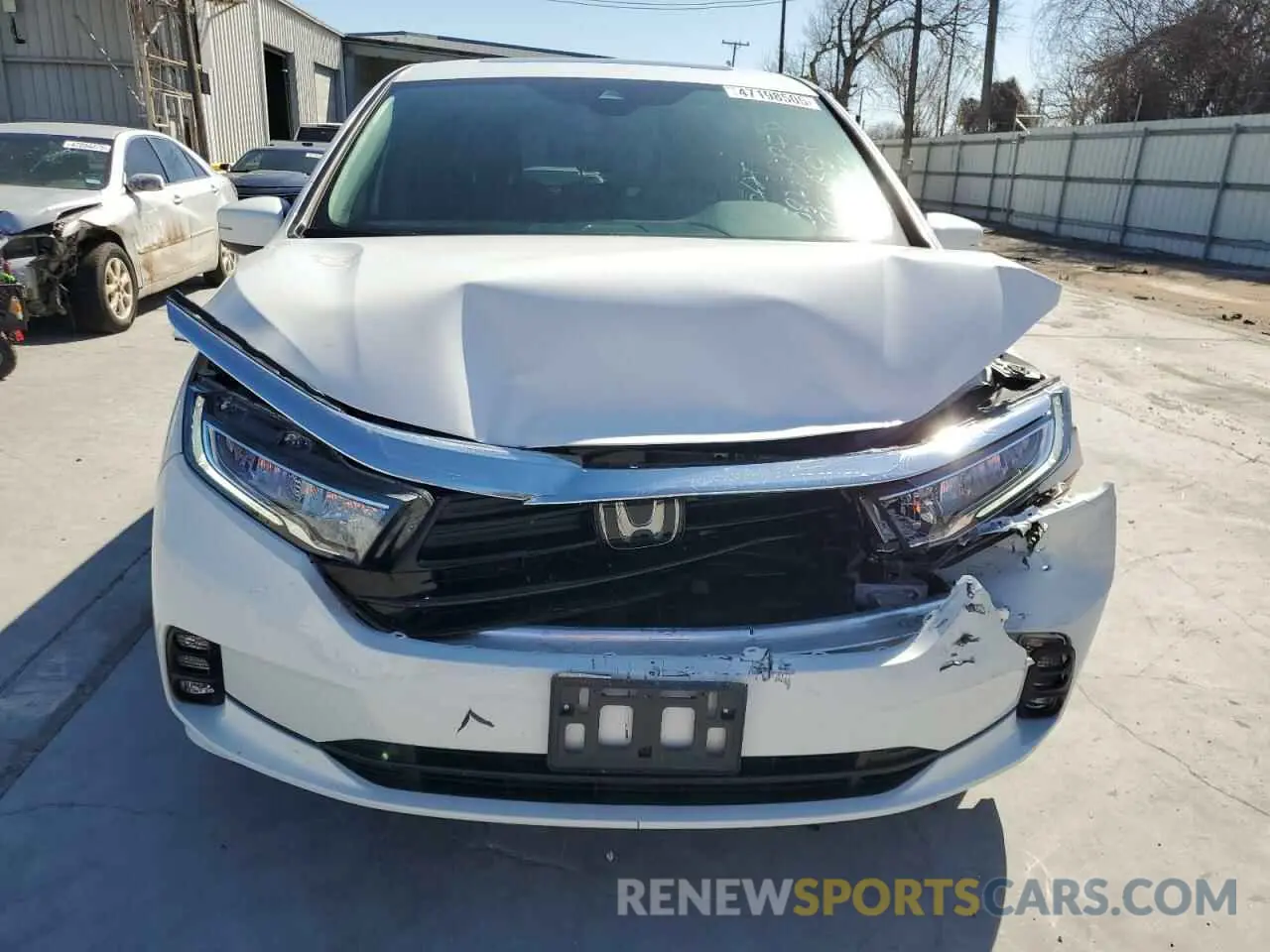 5 Photograph of a damaged car 5FNRL6H66RB069509 HONDA All Models 2024