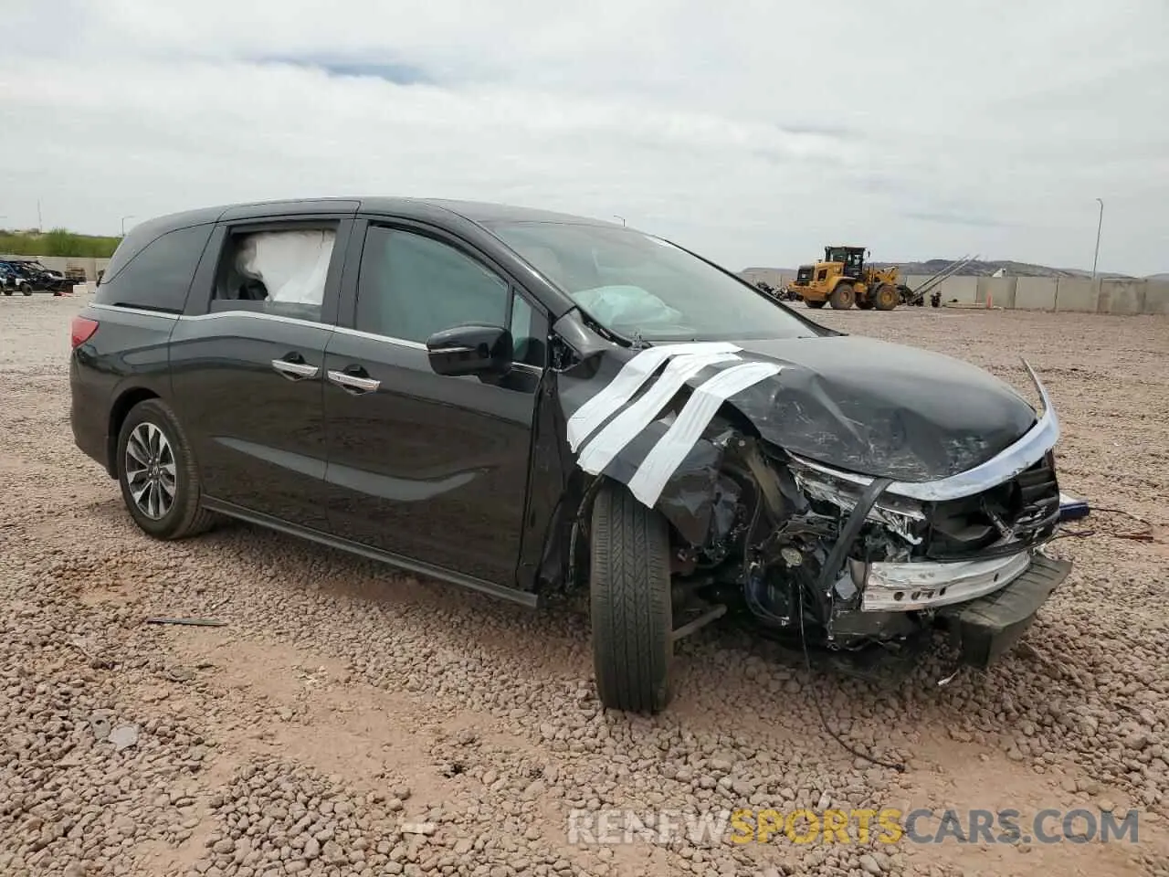 4 Photograph of a damaged car 5FNRL6H67RB023736 HONDA All Models 2024