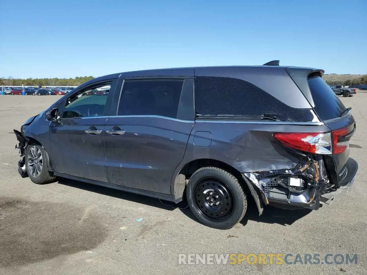 2 Photograph of a damaged car 5FNRL6H68RB037841 HONDA All Models 2024