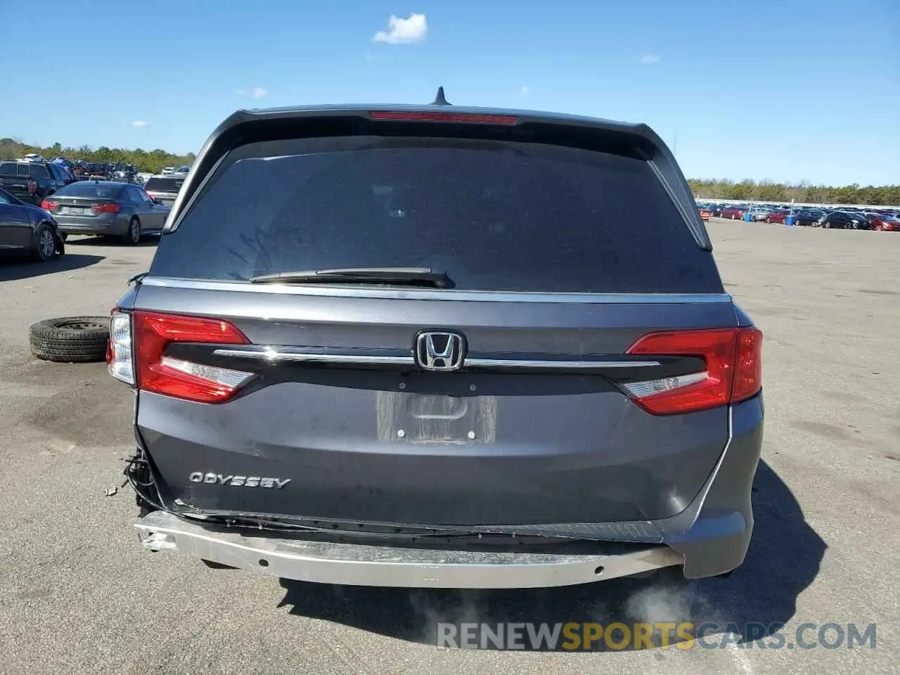 6 Photograph of a damaged car 5FNRL6H68RB037841 HONDA All Models 2024