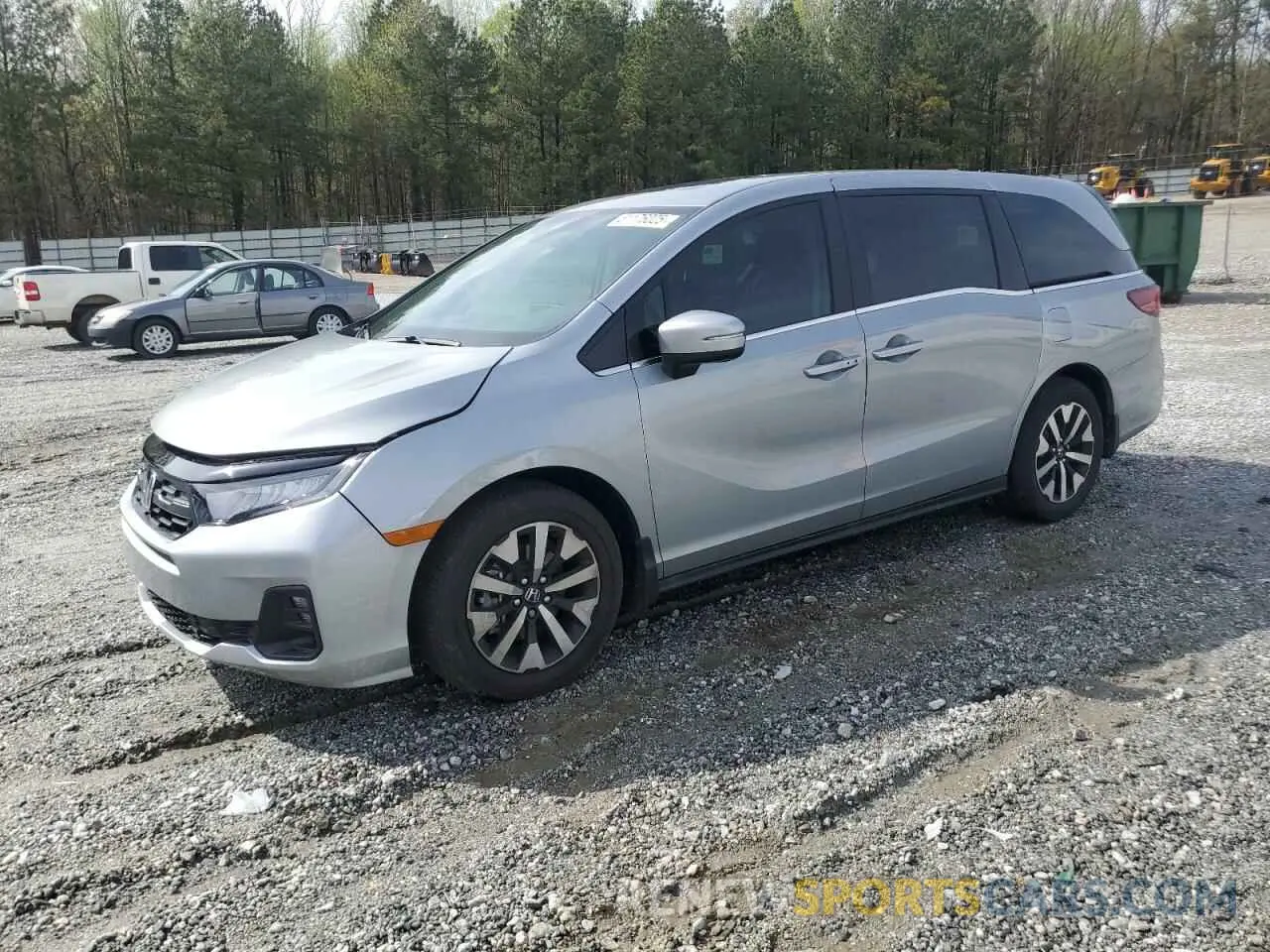1 Photograph of a damaged car 5FNRL6H64SB021786 HONDA All Models 2025