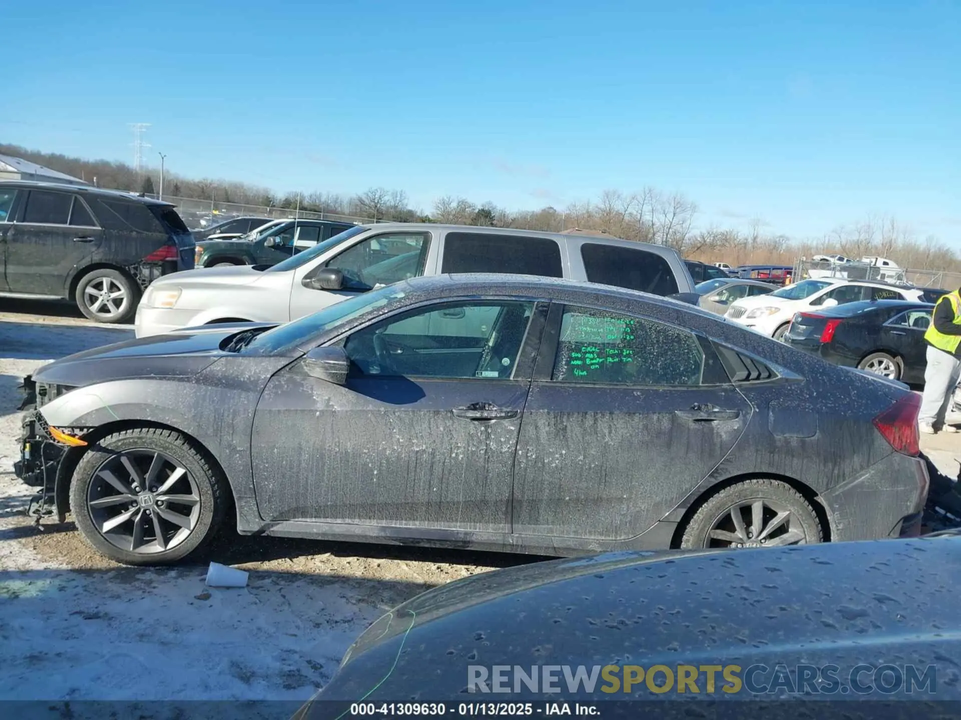 15 Photograph of a damaged car 19XFC1F30KE001927 HONDA CIVIC 2019