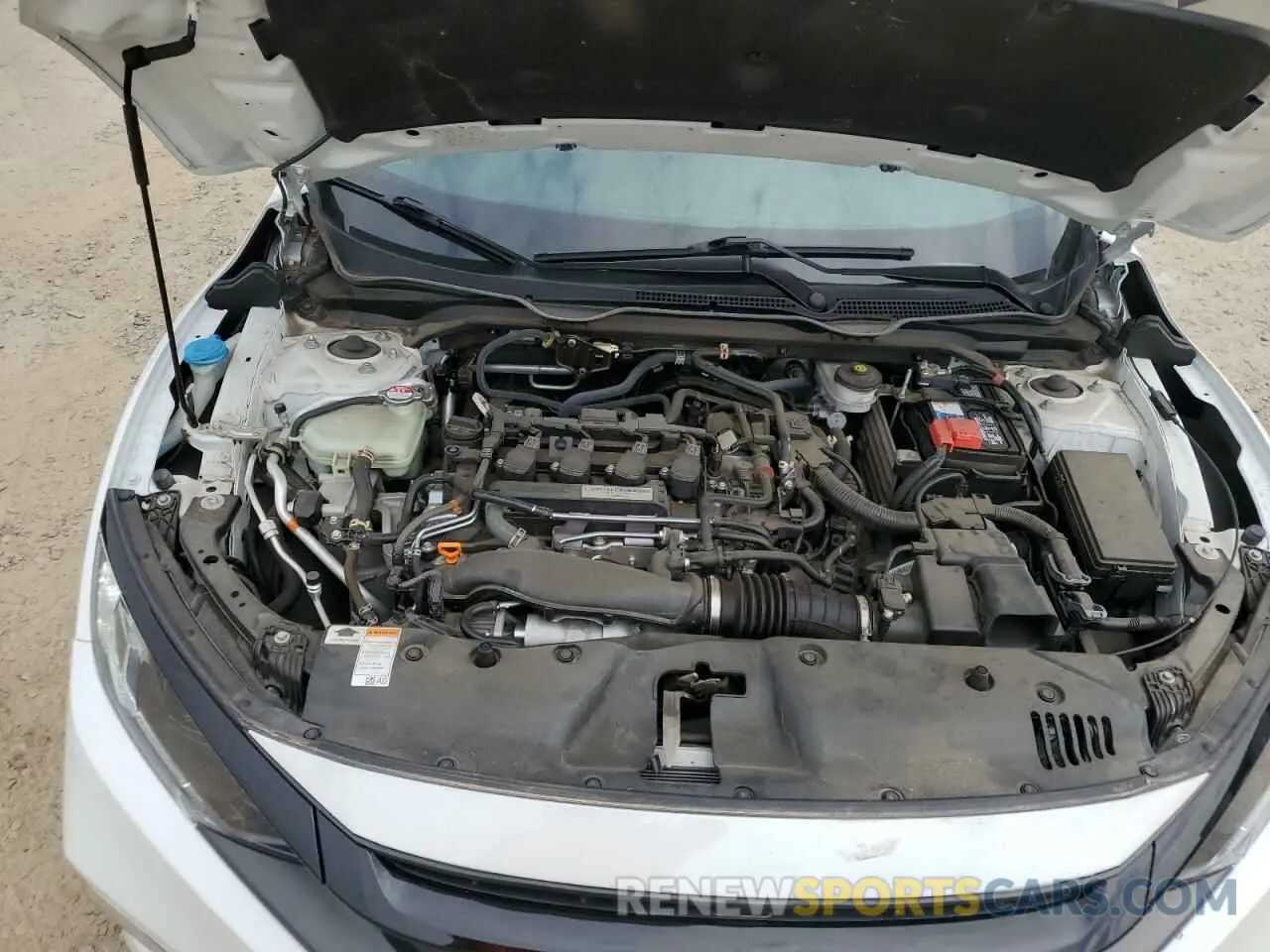11 Photograph of a damaged car 19XFC1F30KE007002 HONDA CIVIC 2019