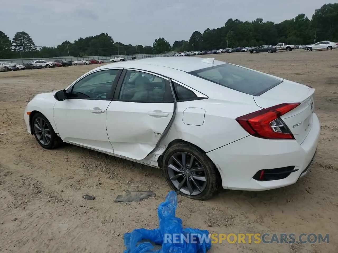 2 Photograph of a damaged car 19XFC1F30KE007002 HONDA CIVIC 2019