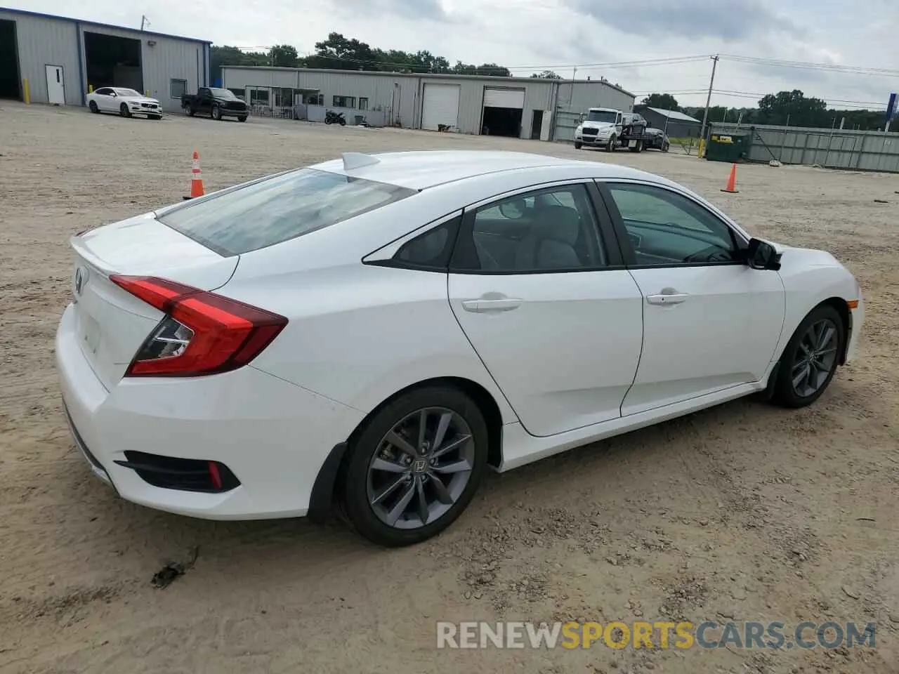 3 Photograph of a damaged car 19XFC1F30KE007002 HONDA CIVIC 2019