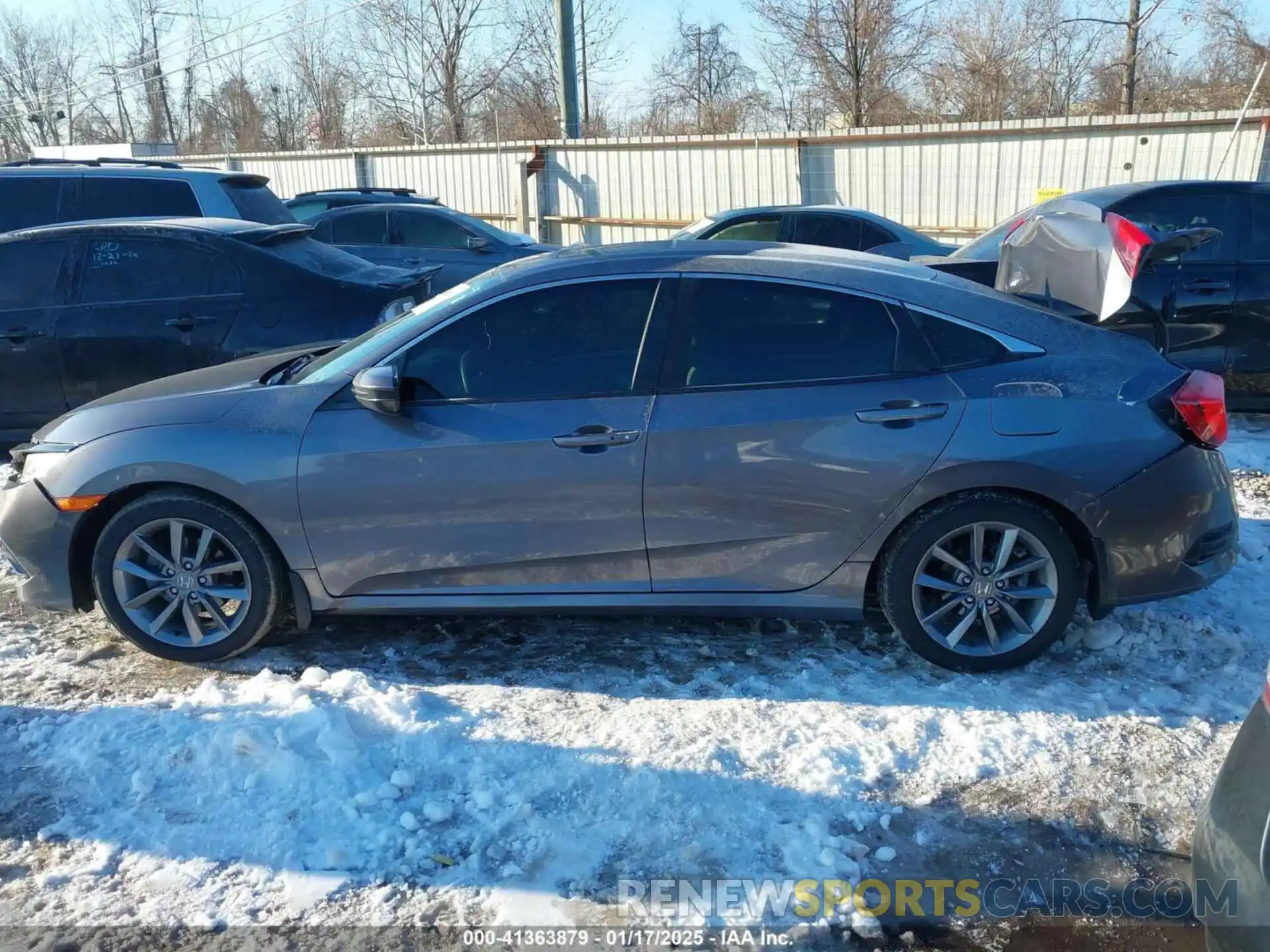 14 Photograph of a damaged car 19XFC1F30KE007081 HONDA CIVIC 2019