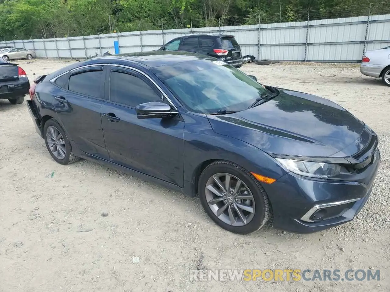 4 Photograph of a damaged car 19XFC1F30KE018520 HONDA CIVIC 2019