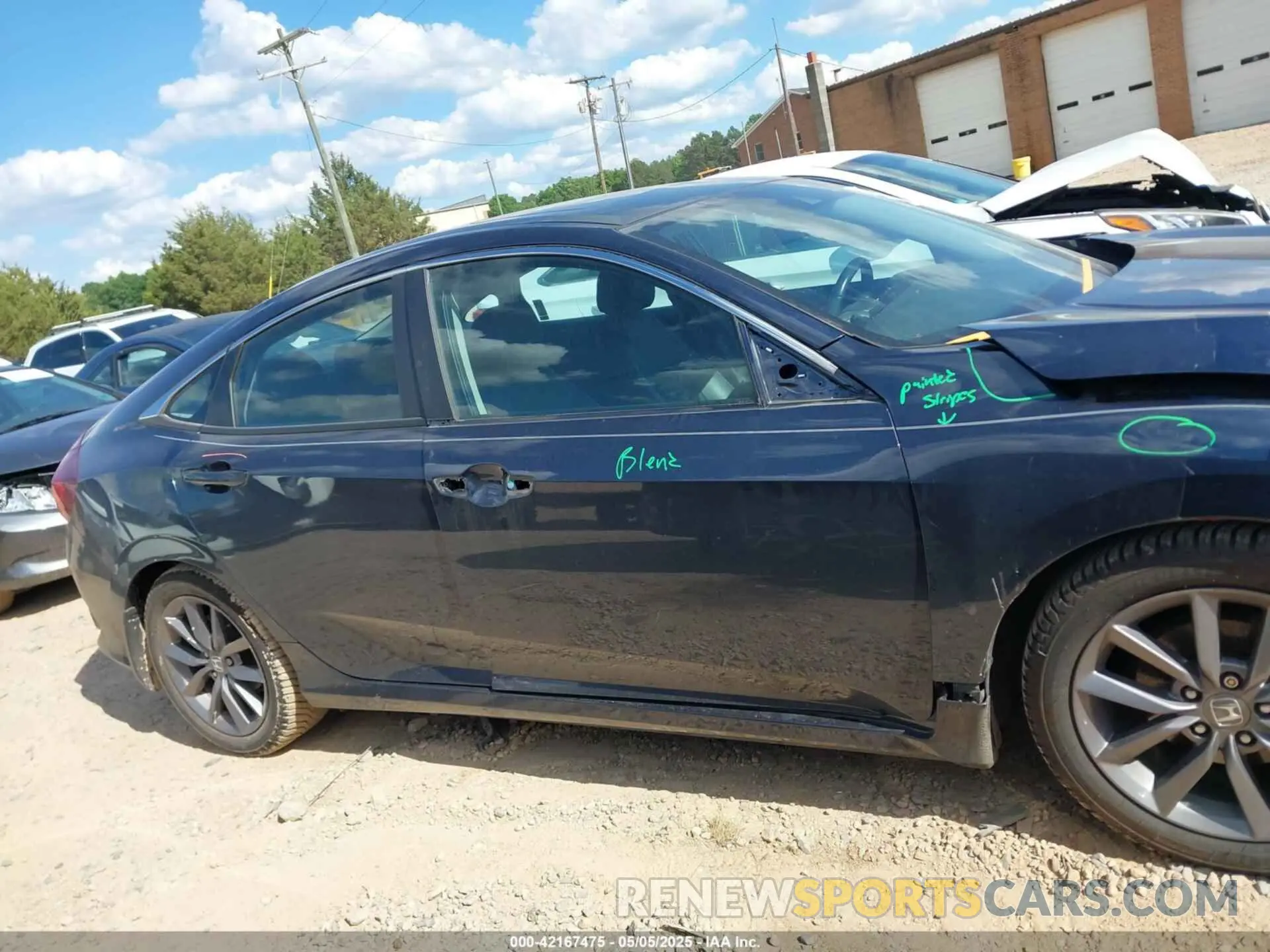 14 Photograph of a damaged car 19XFC1F30KE018579 HONDA CIVIC 2019