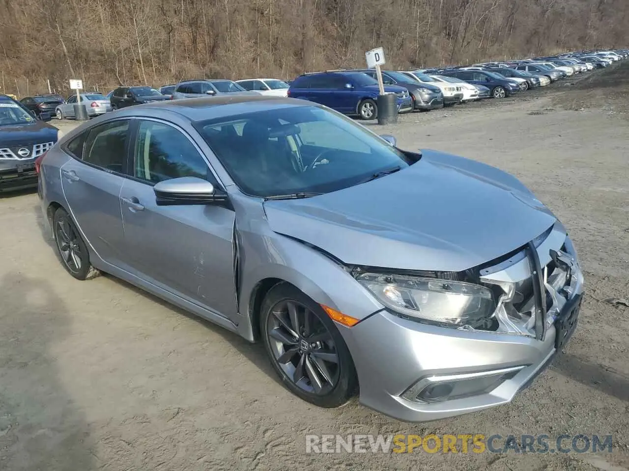 4 Photograph of a damaged car 19XFC1F30KE203179 HONDA CIVIC 2019