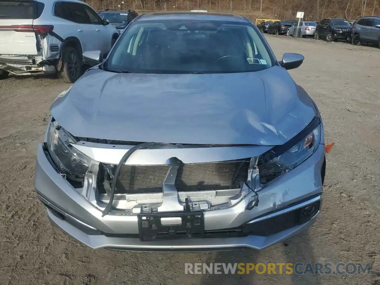5 Photograph of a damaged car 19XFC1F30KE203179 HONDA CIVIC 2019