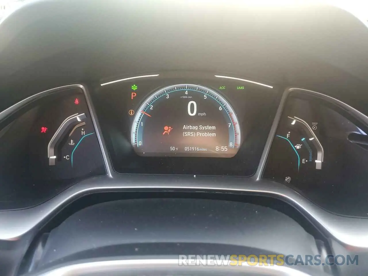 9 Photograph of a damaged car 19XFC1F30KE203179 HONDA CIVIC 2019
