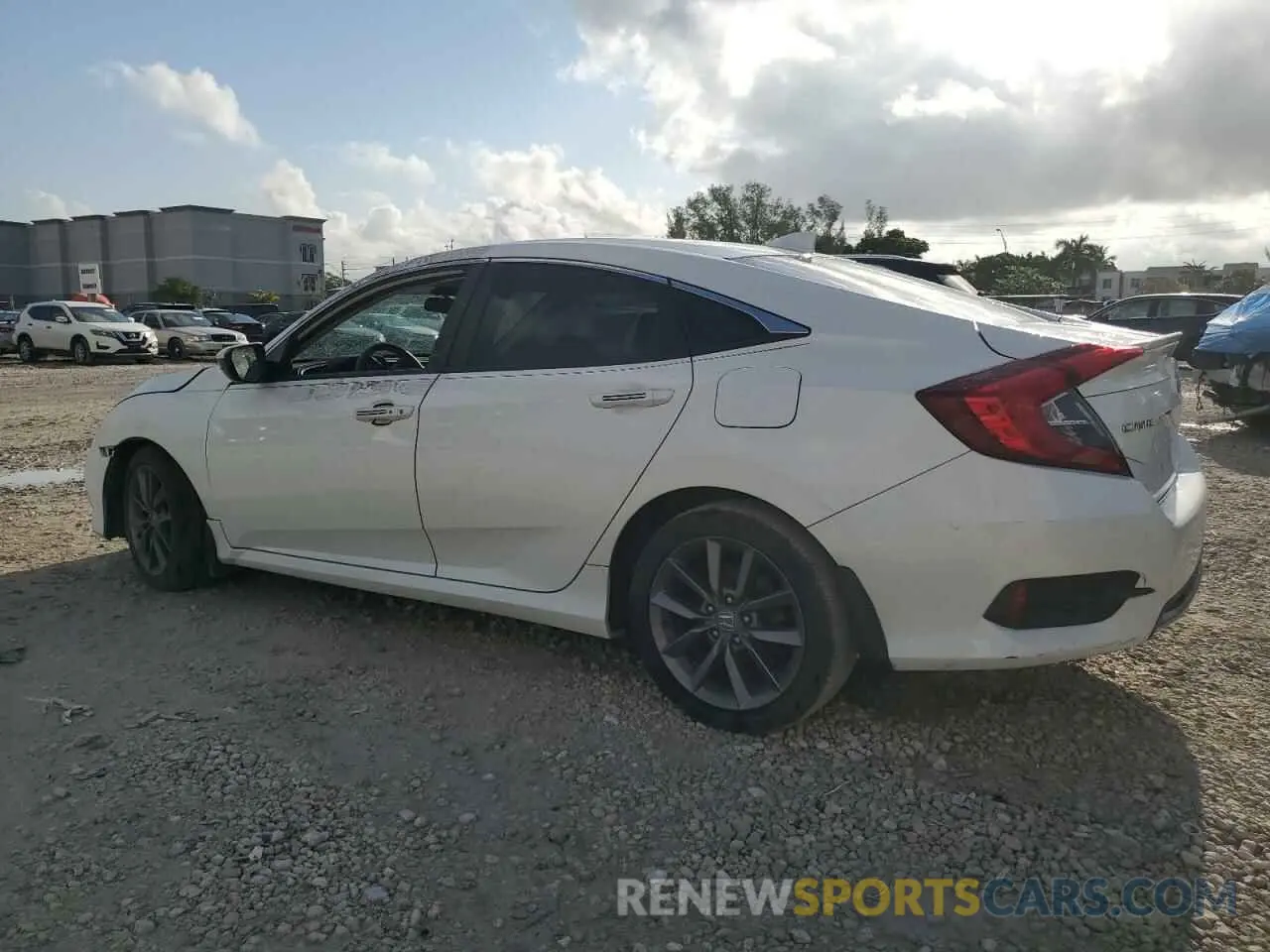 2 Photograph of a damaged car 19XFC1F30KE208270 HONDA CIVIC 2019