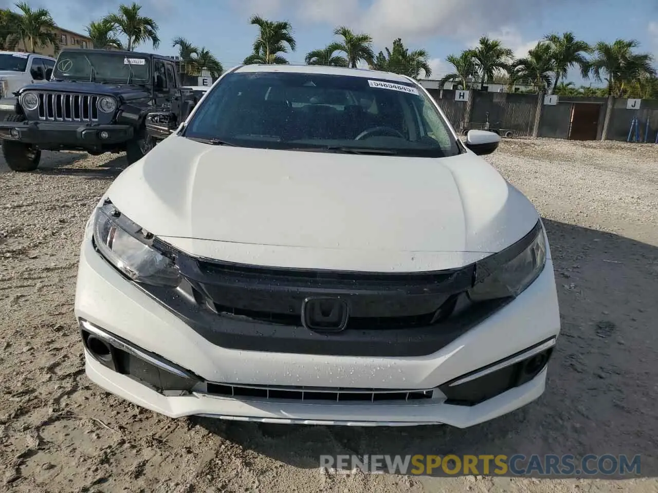 5 Photograph of a damaged car 19XFC1F30KE208270 HONDA CIVIC 2019