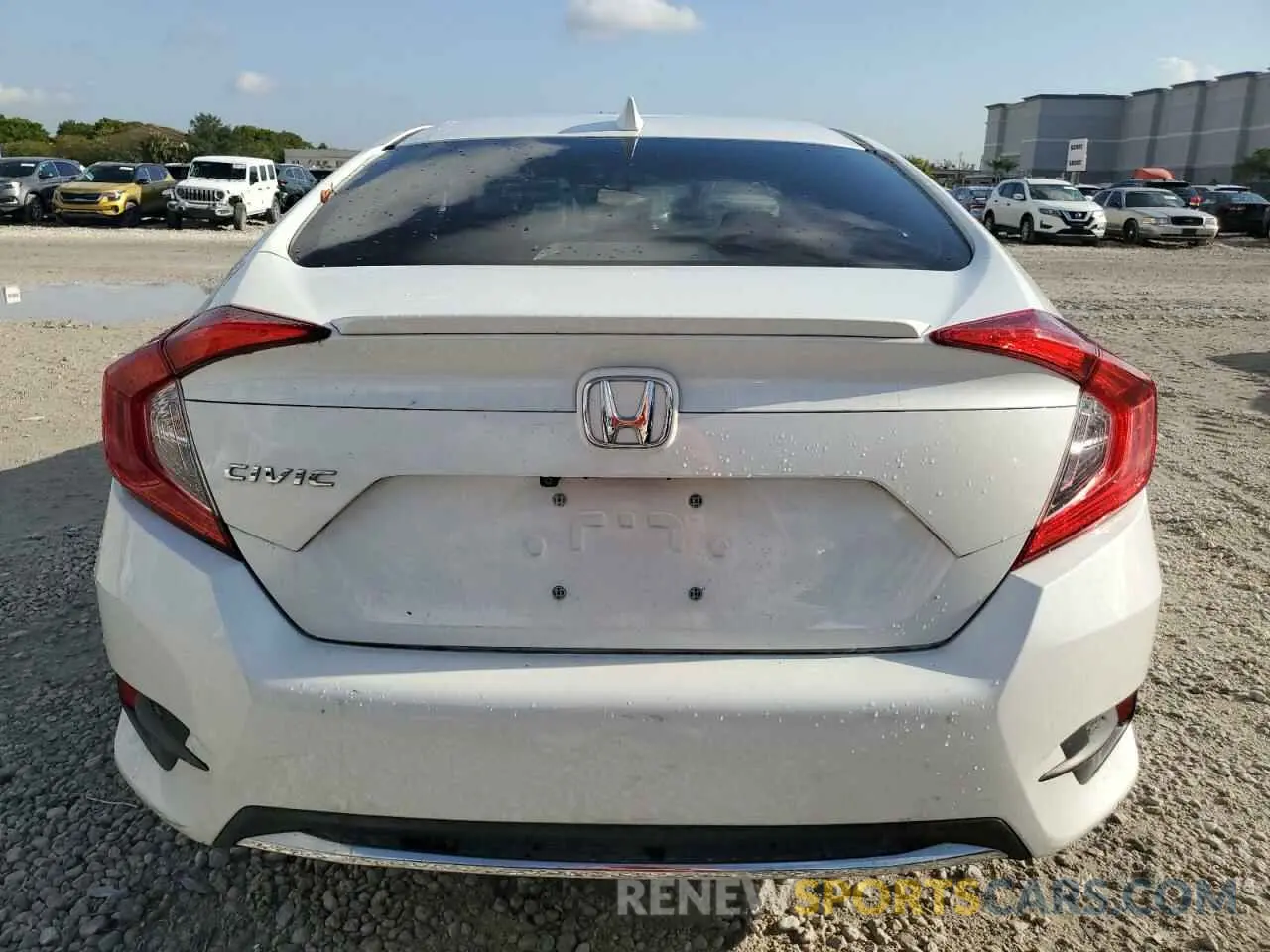 6 Photograph of a damaged car 19XFC1F30KE208270 HONDA CIVIC 2019