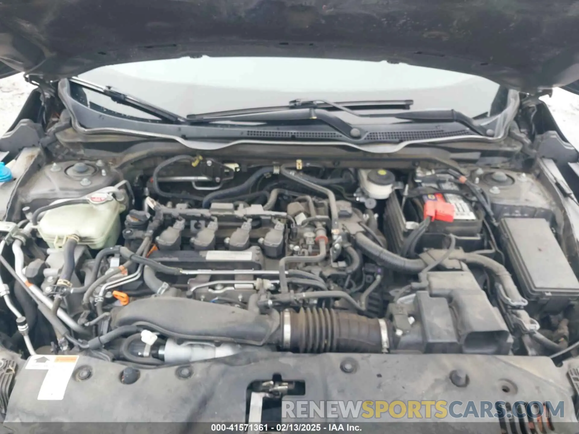 10 Photograph of a damaged car 19XFC1F31KE002777 HONDA CIVIC 2019