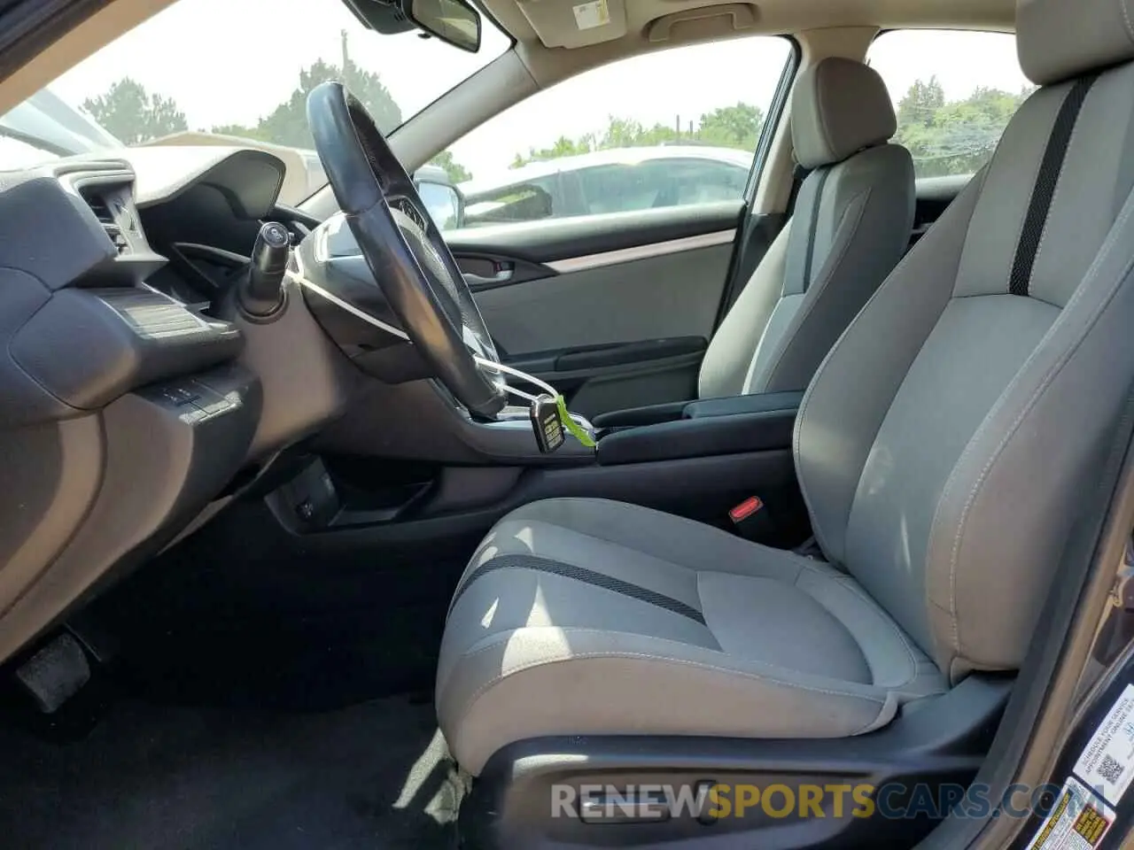7 Photograph of a damaged car 19XFC1F31KE011849 HONDA CIVIC 2019