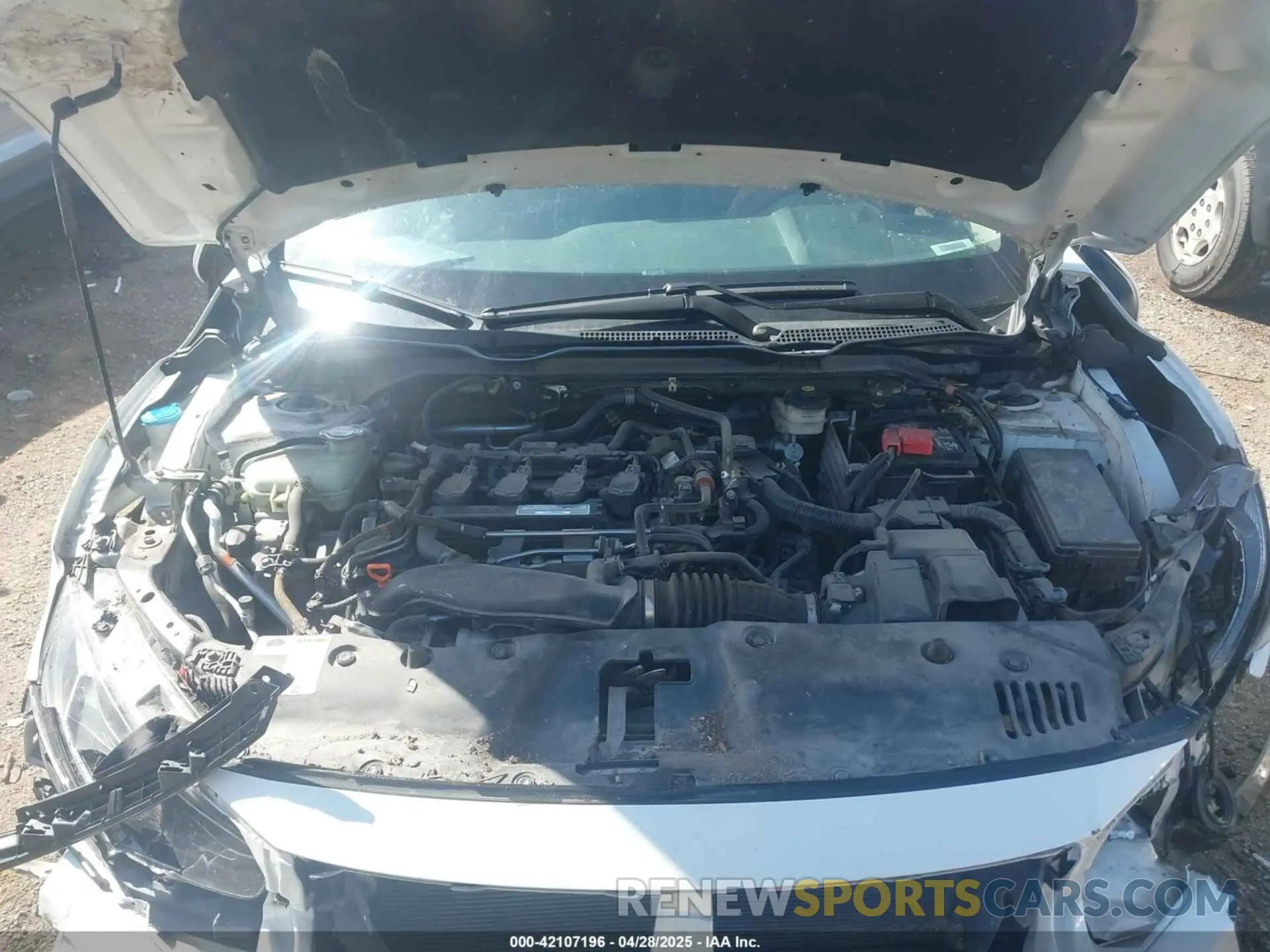 10 Photograph of a damaged car 19XFC1F31KE014525 HONDA CIVIC 2019