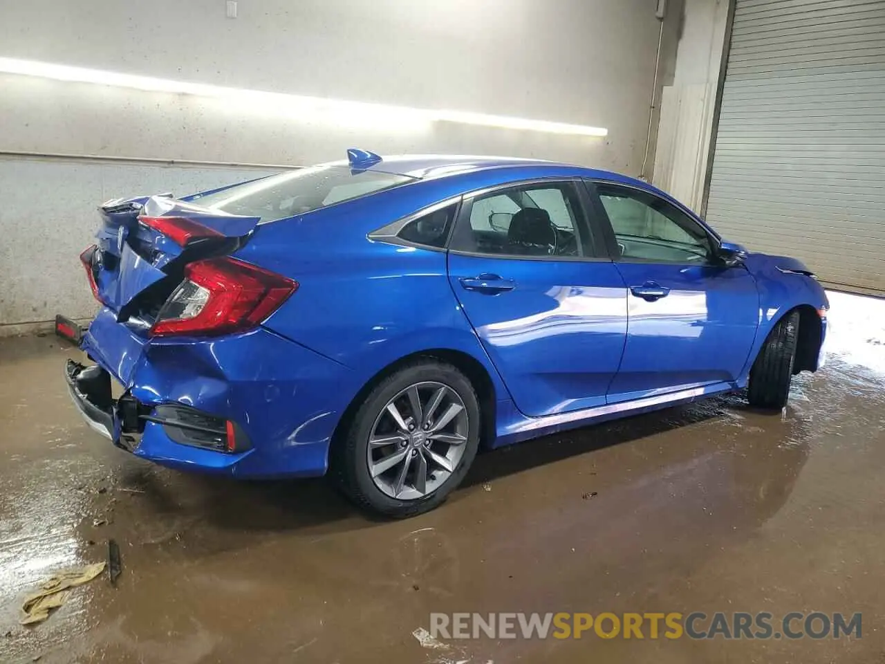 3 Photograph of a damaged car 19XFC1F31KE017621 HONDA CIVIC 2019