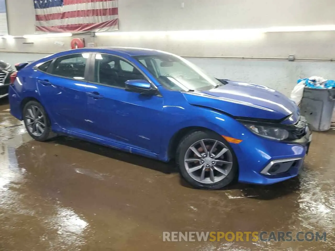 4 Photograph of a damaged car 19XFC1F31KE017621 HONDA CIVIC 2019