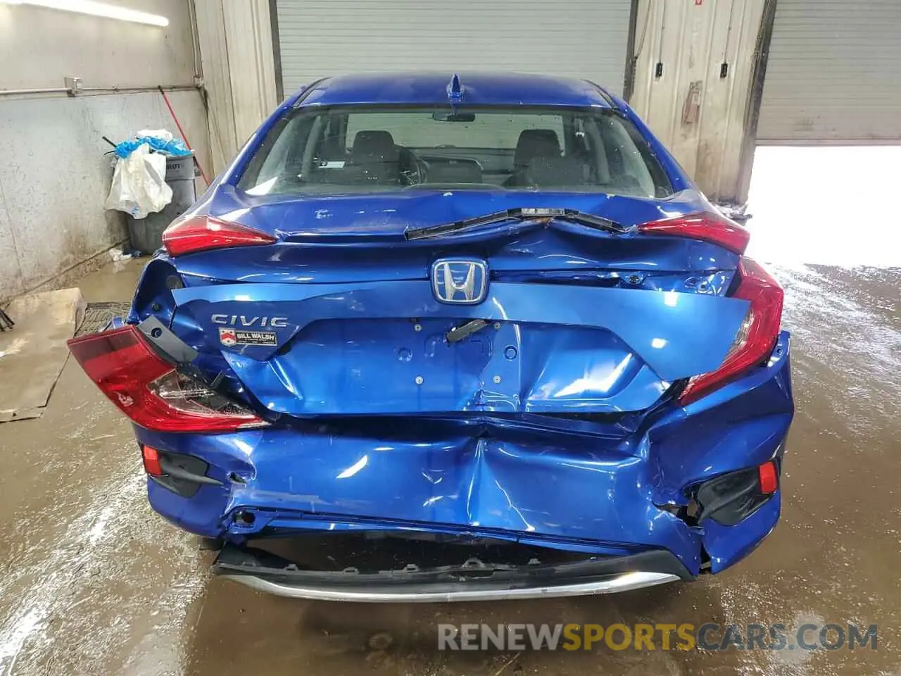 6 Photograph of a damaged car 19XFC1F31KE017621 HONDA CIVIC 2019