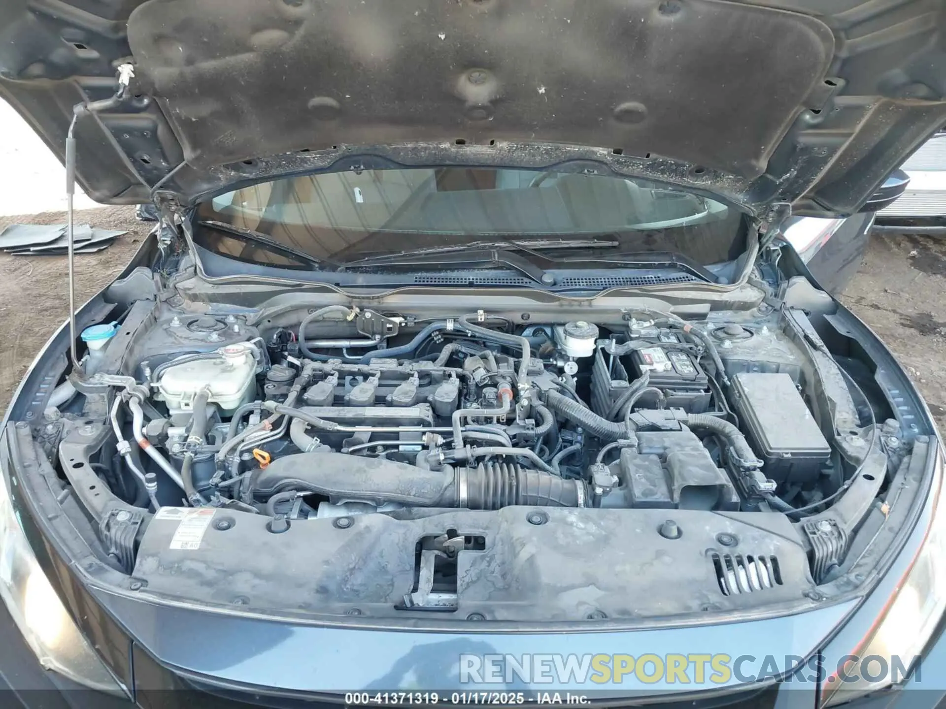 10 Photograph of a damaged car 19XFC1F31KE020339 HONDA CIVIC 2019
