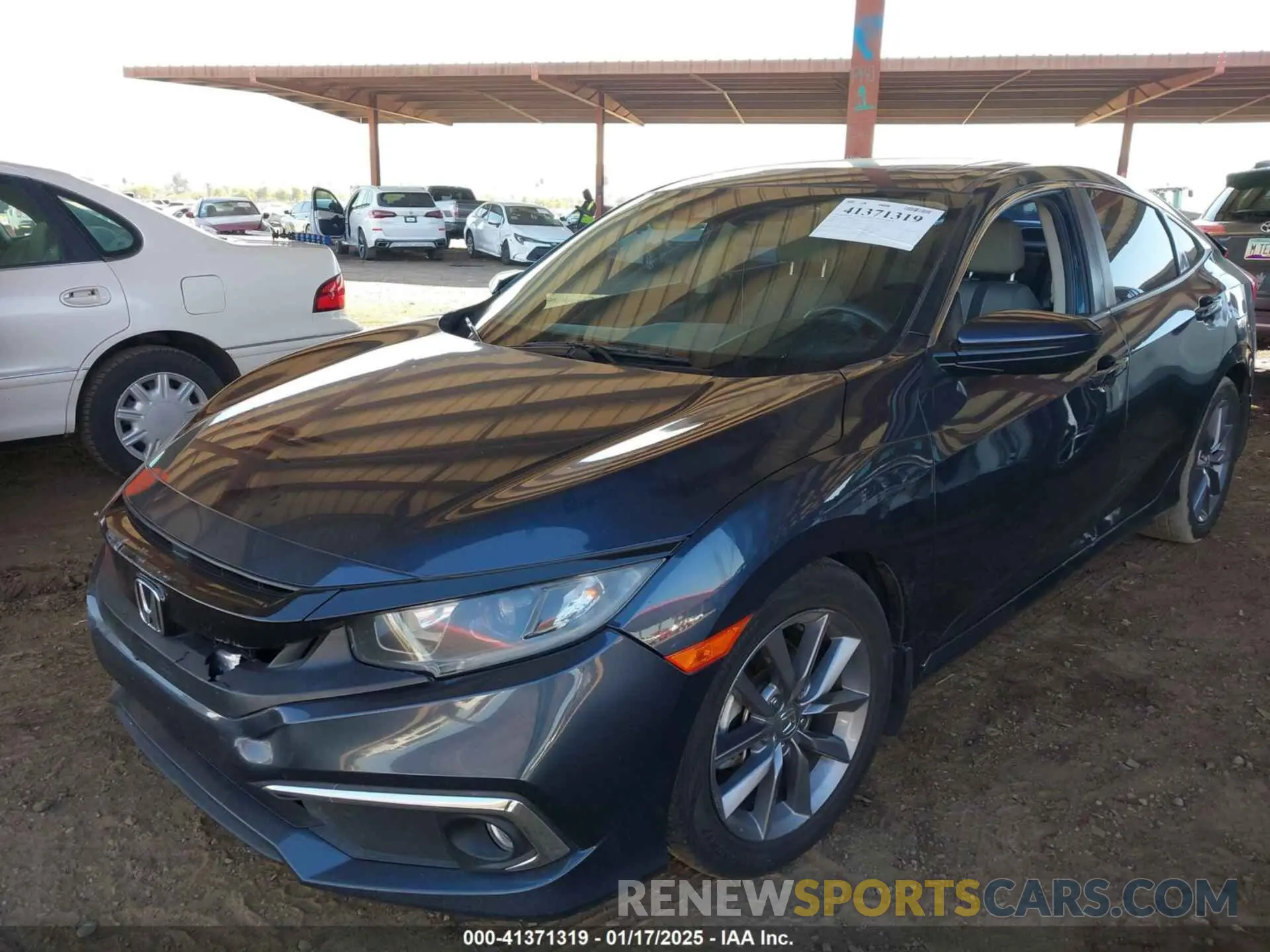 2 Photograph of a damaged car 19XFC1F31KE020339 HONDA CIVIC 2019