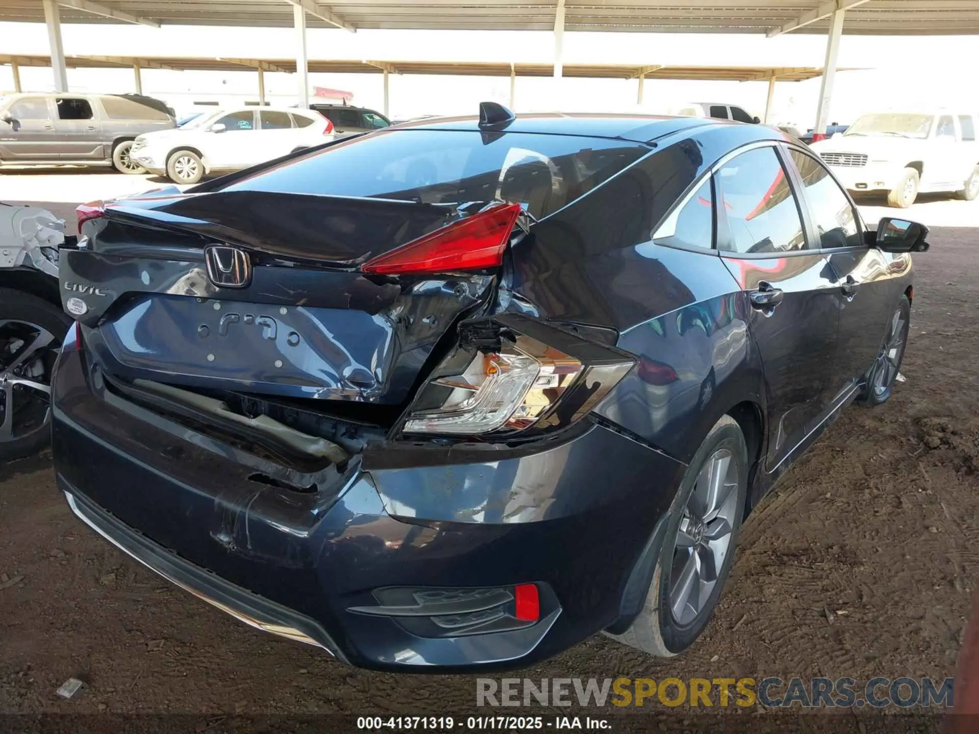 4 Photograph of a damaged car 19XFC1F31KE020339 HONDA CIVIC 2019
