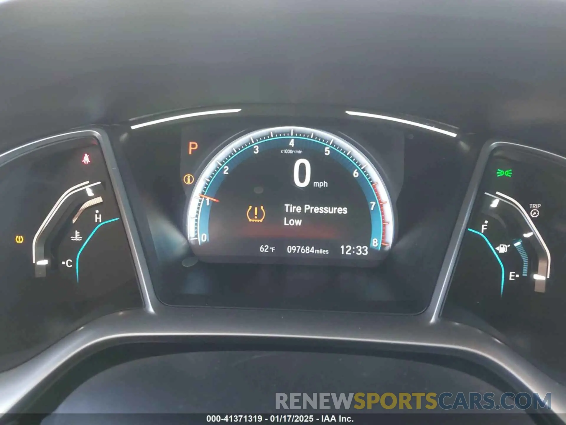 7 Photograph of a damaged car 19XFC1F31KE020339 HONDA CIVIC 2019