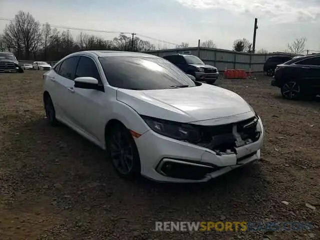 10 Photograph of a damaged car 19XFC1F31KE214059 HONDA CIVIC 2019