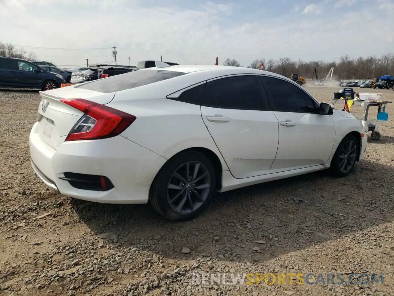 3 Photograph of a damaged car 19XFC1F31KE214059 HONDA CIVIC 2019