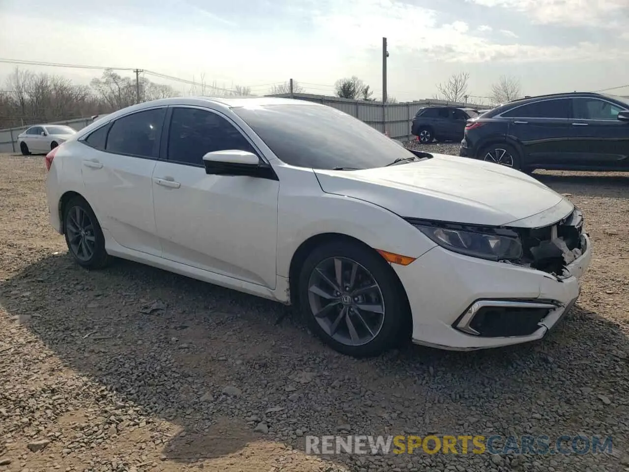 4 Photograph of a damaged car 19XFC1F31KE214059 HONDA CIVIC 2019