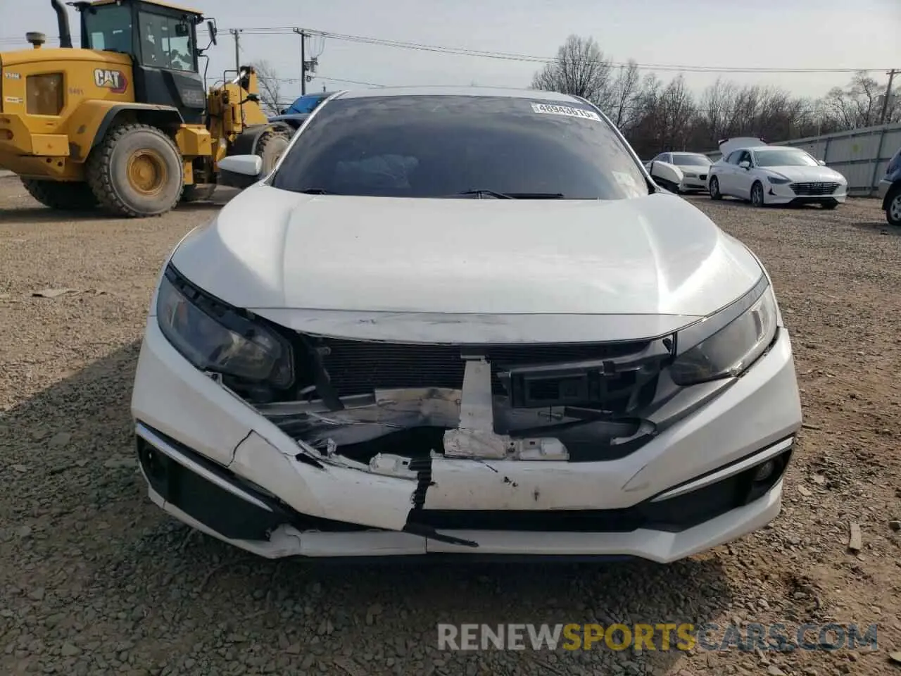 5 Photograph of a damaged car 19XFC1F31KE214059 HONDA CIVIC 2019