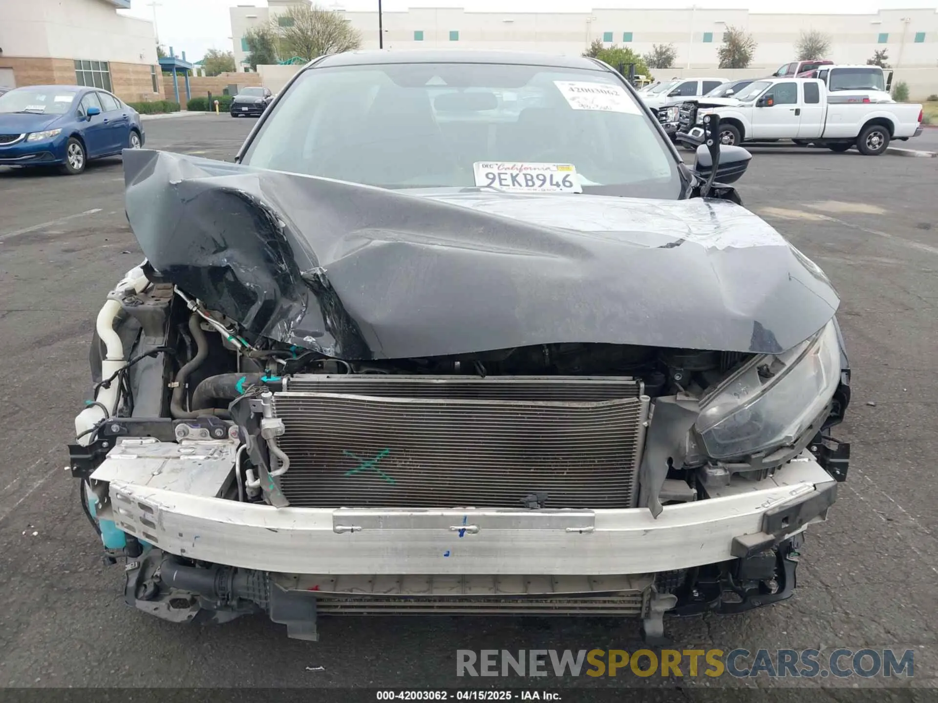 13 Photograph of a damaged car 19XFC1F31KE216118 HONDA CIVIC 2019