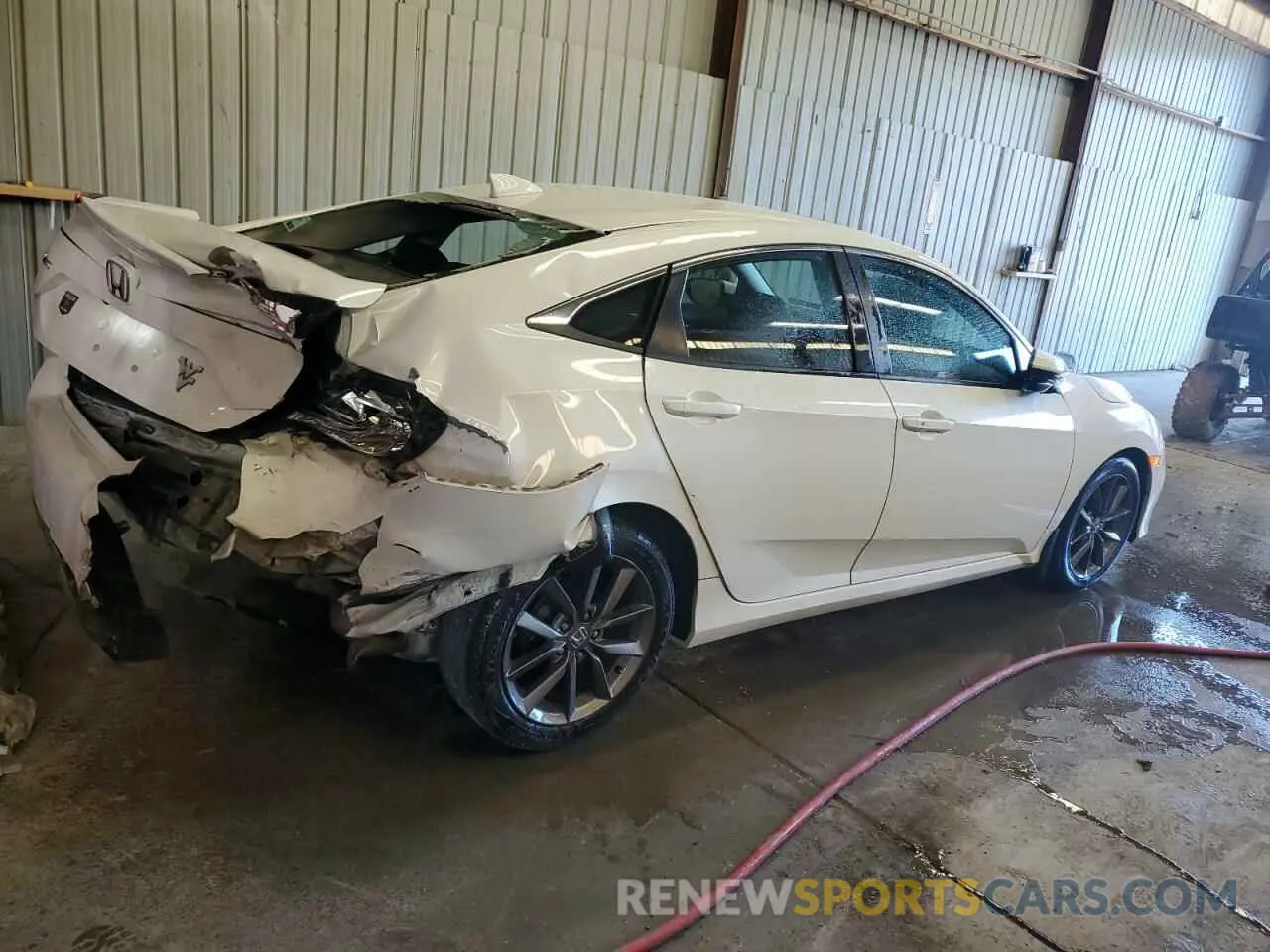 3 Photograph of a damaged car 19XFC1F32KE001203 HONDA CIVIC 2019