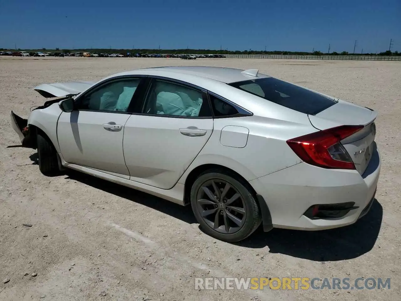 2 Photograph of a damaged car 19XFC1F32KE002190 HONDA CIVIC 2019