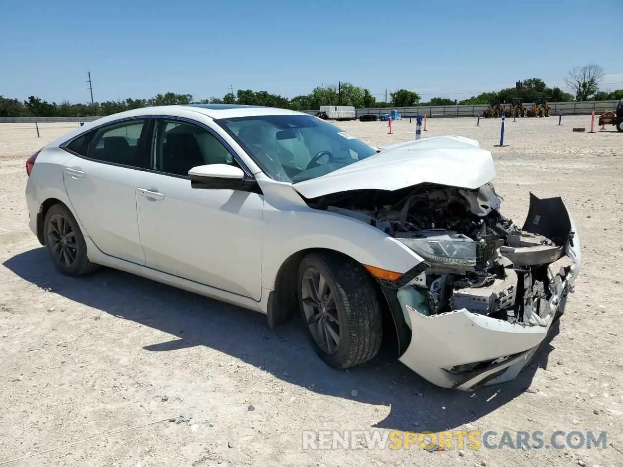4 Photograph of a damaged car 19XFC1F32KE002190 HONDA CIVIC 2019