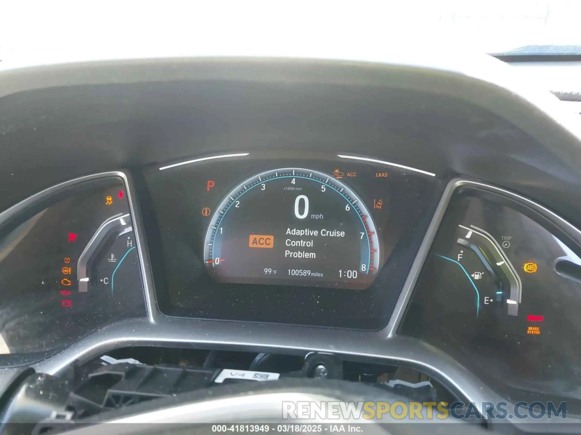7 Photograph of a damaged car 19XFC1F32KE005154 HONDA CIVIC 2019