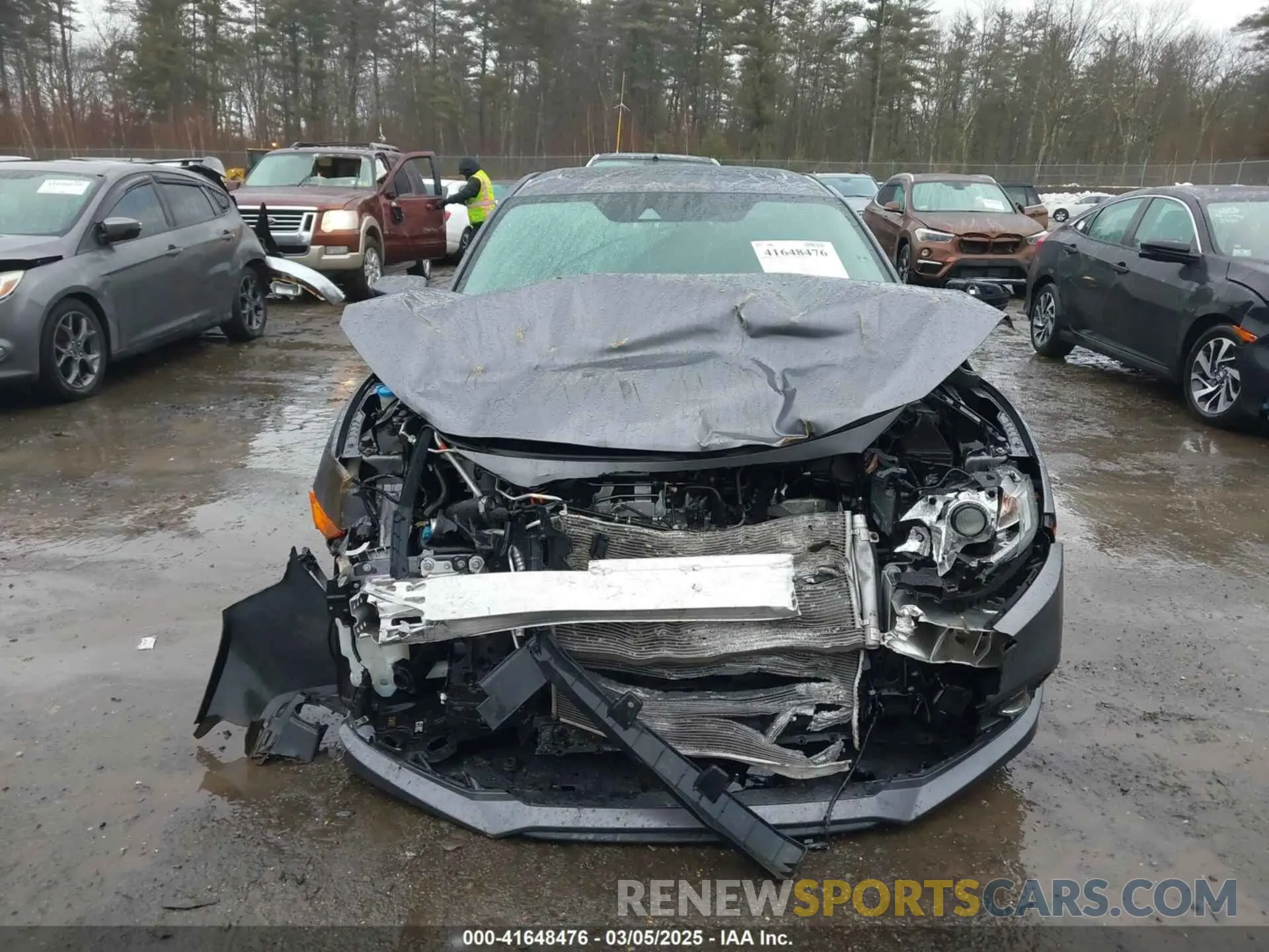 12 Photograph of a damaged car 19XFC1F32KE011472 HONDA CIVIC 2019