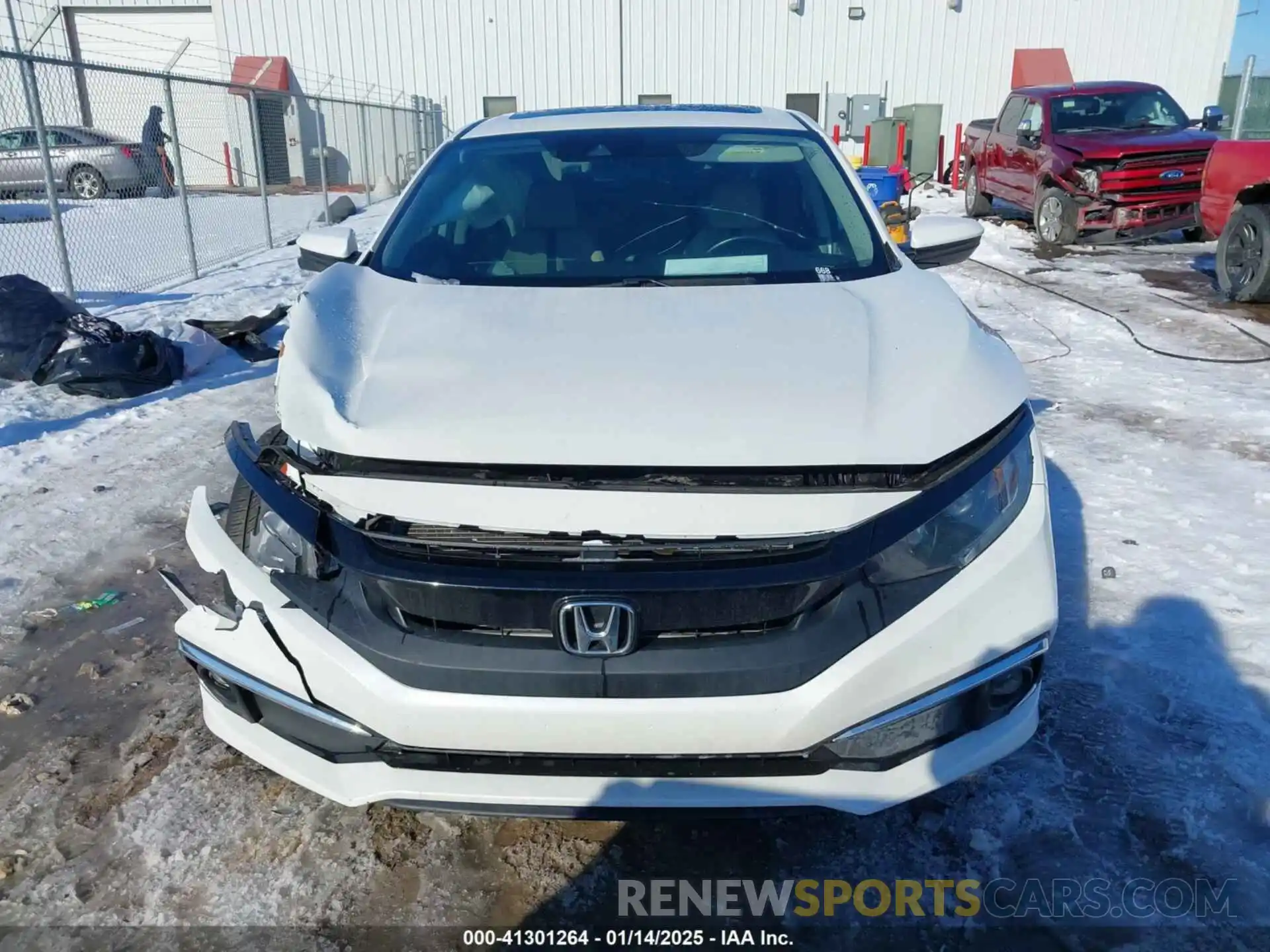 12 Photograph of a damaged car 19XFC1F32KE011696 HONDA CIVIC 2019