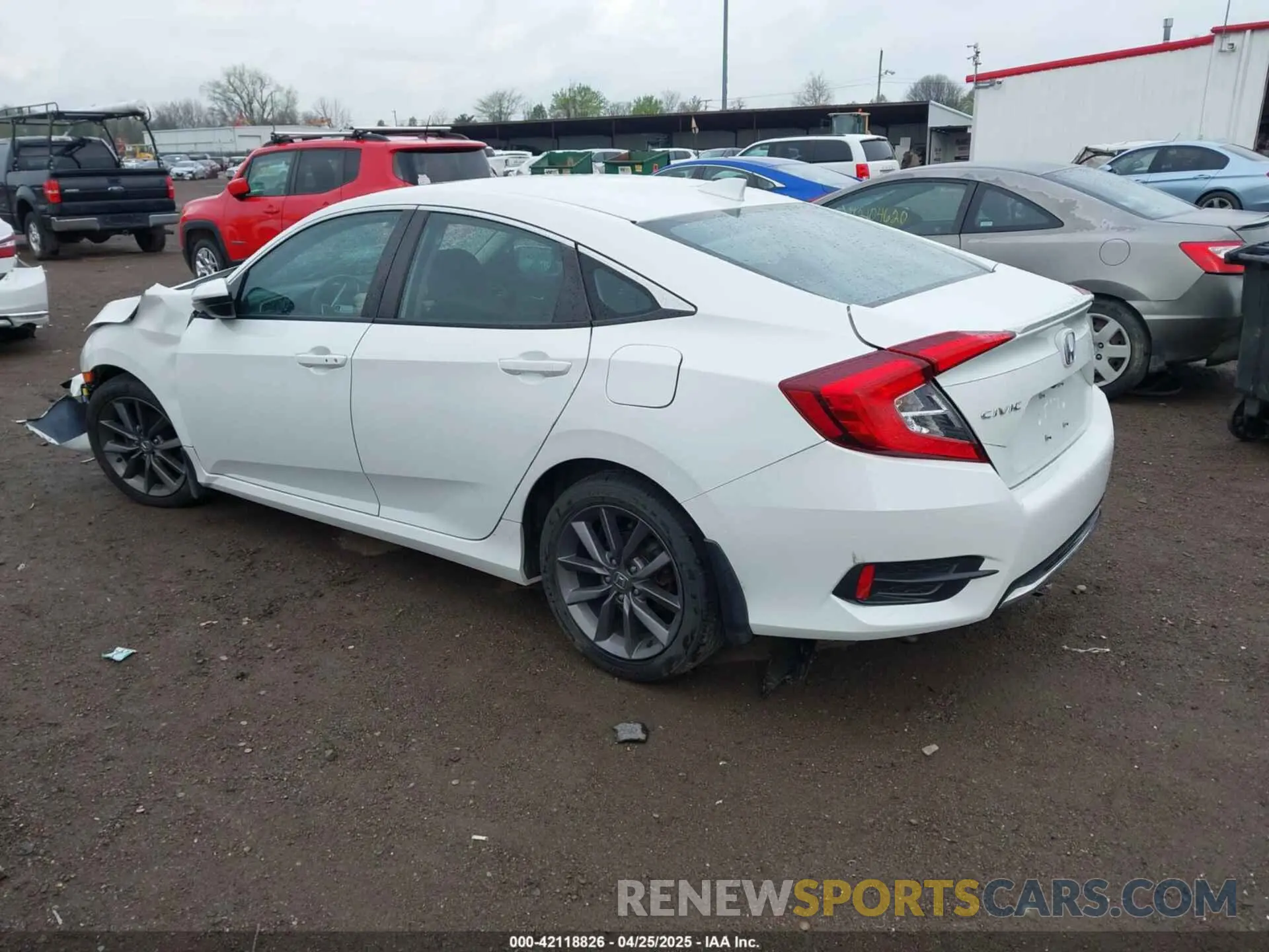3 Photograph of a damaged car 19XFC1F32KE020124 HONDA CIVIC 2019