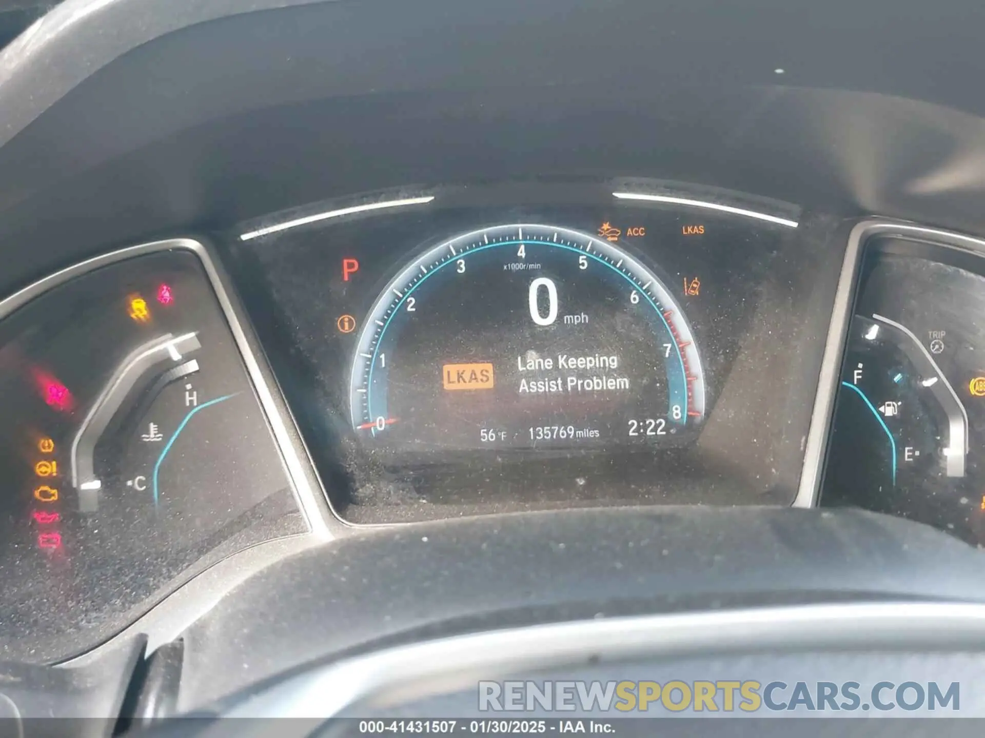 7 Photograph of a damaged car 19XFC1F32KE202700 HONDA CIVIC 2019