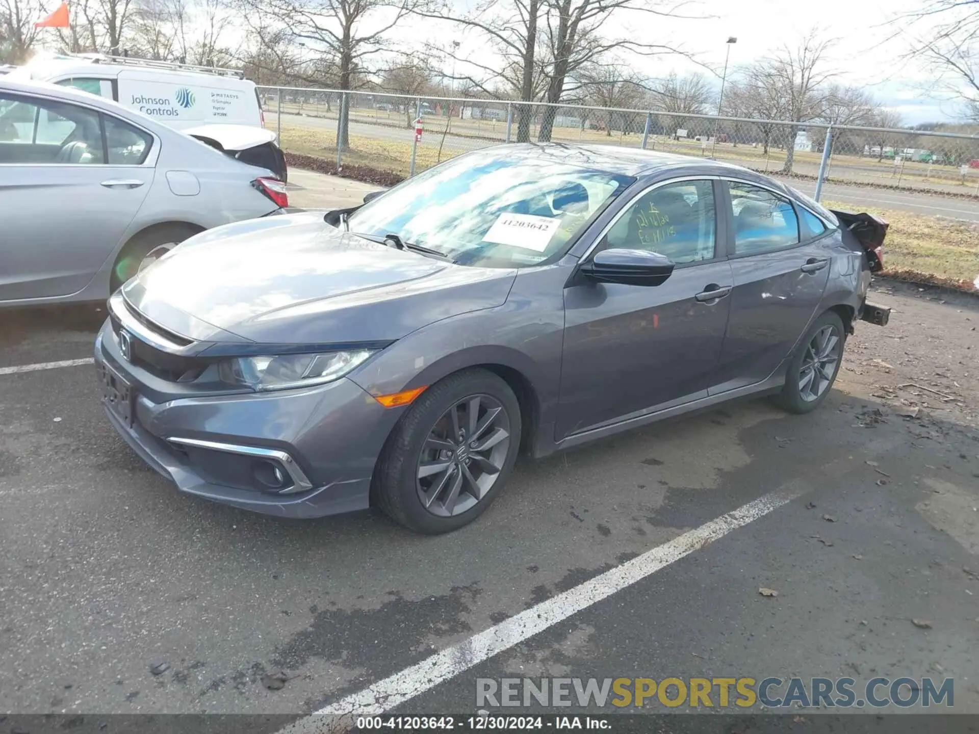 2 Photograph of a damaged car 19XFC1F32KE210442 HONDA CIVIC 2019