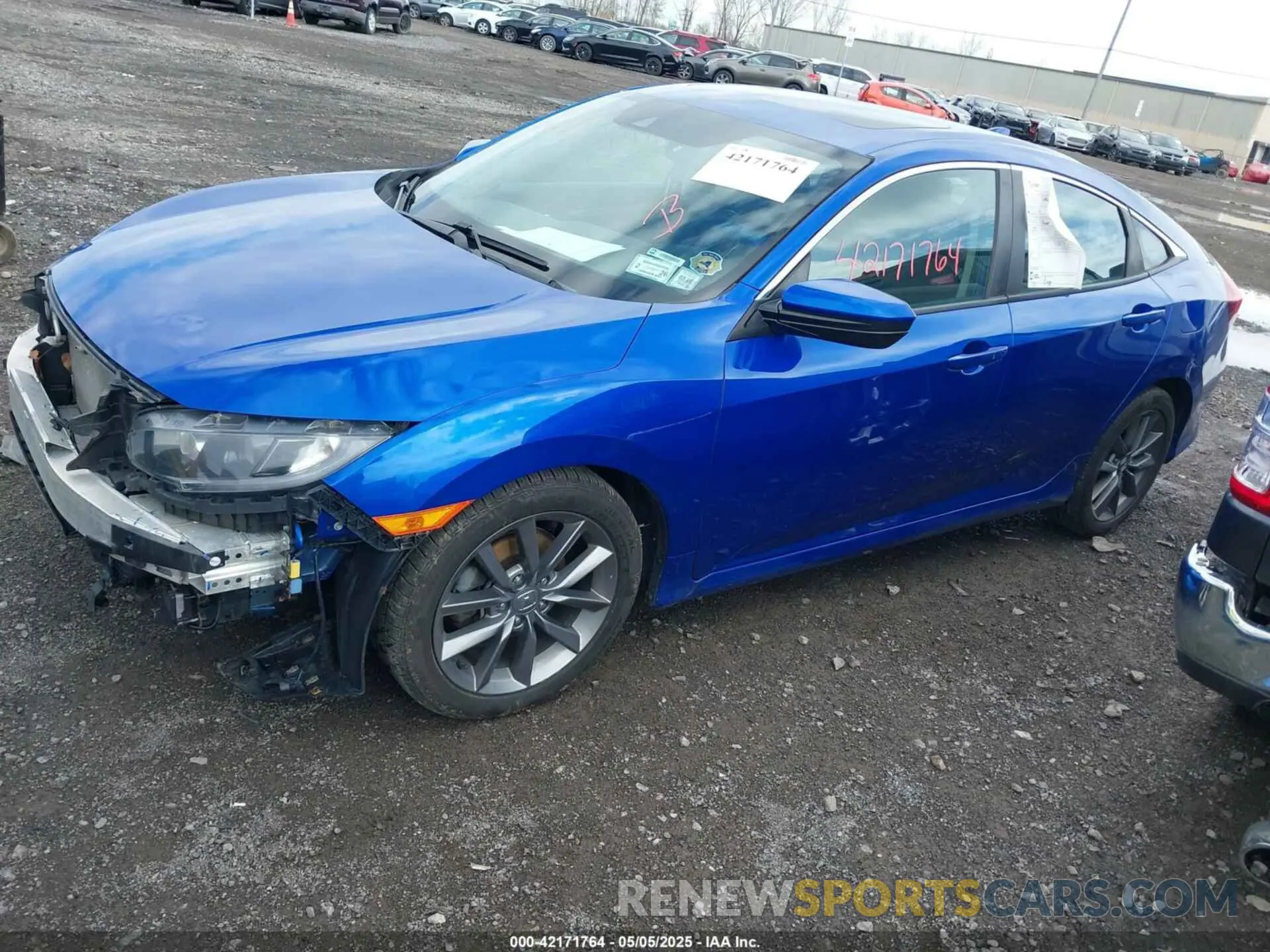 2 Photograph of a damaged car 19XFC1F32KE211316 HONDA CIVIC 2019