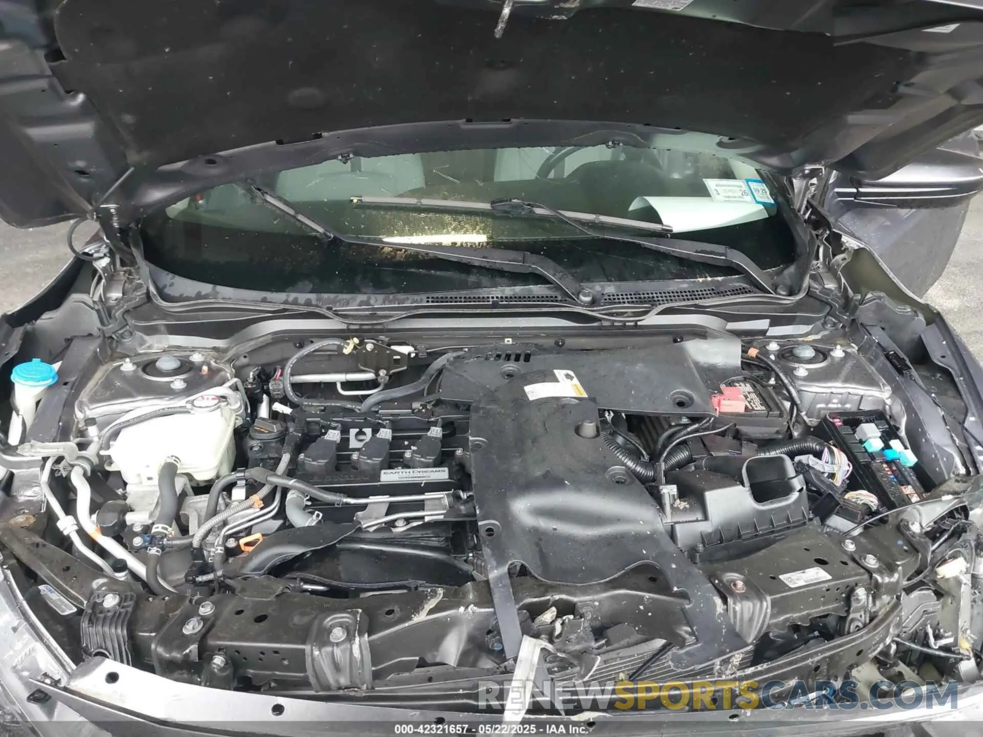 10 Photograph of a damaged car 19XFC1F32KE217052 HONDA CIVIC 2019