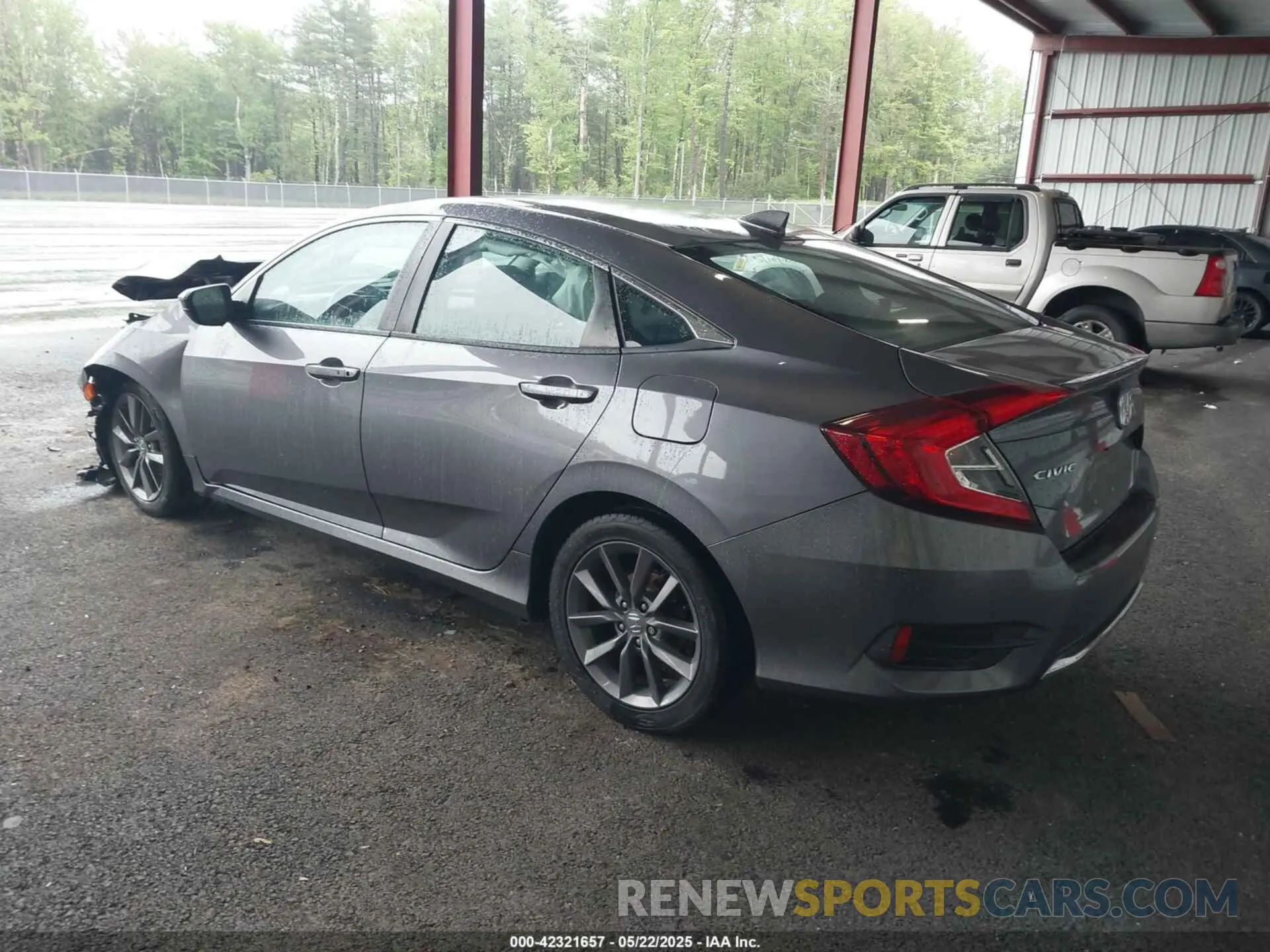 3 Photograph of a damaged car 19XFC1F32KE217052 HONDA CIVIC 2019