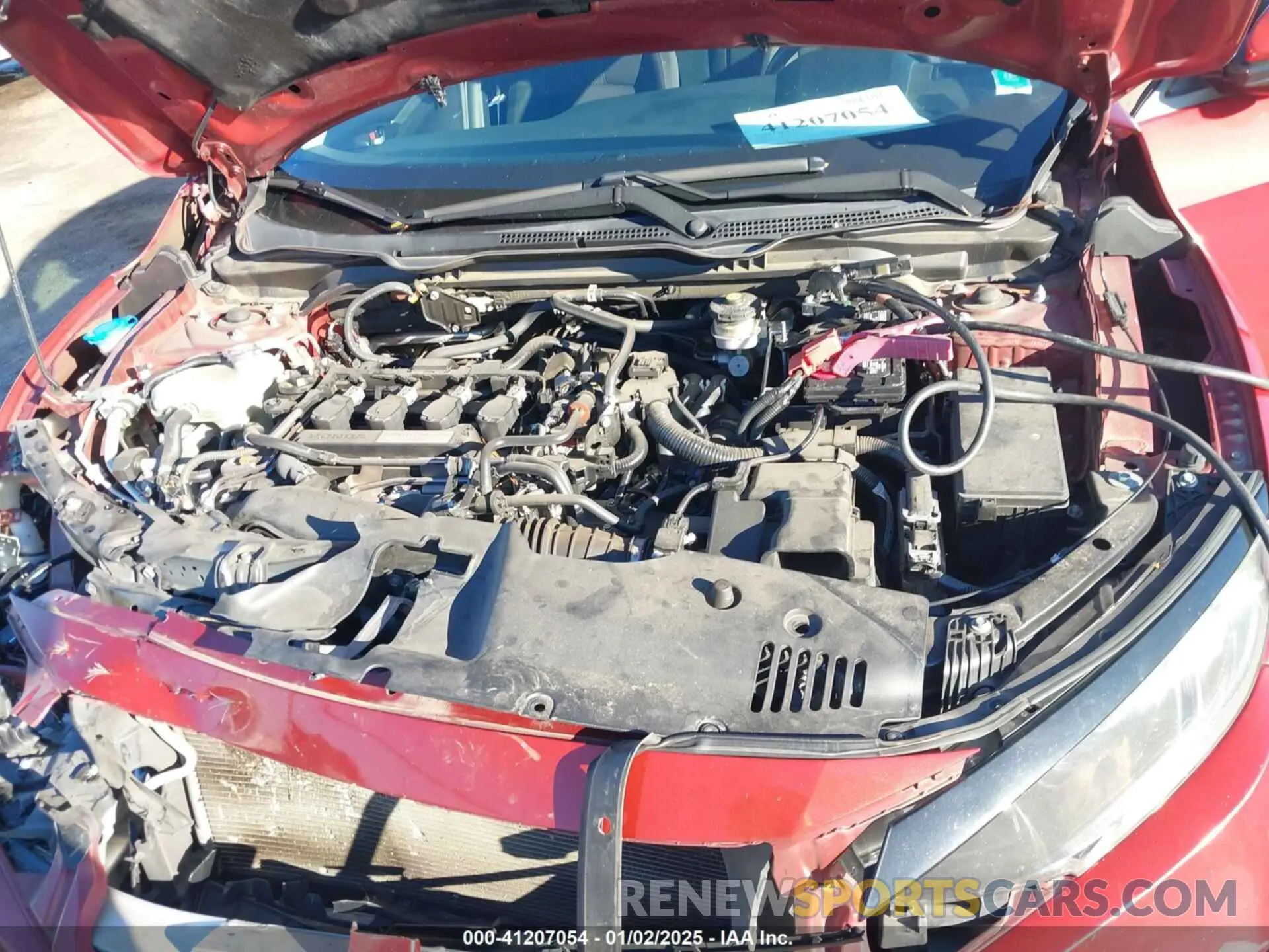 10 Photograph of a damaged car 19XFC1F33KE004367 HONDA CIVIC 2019