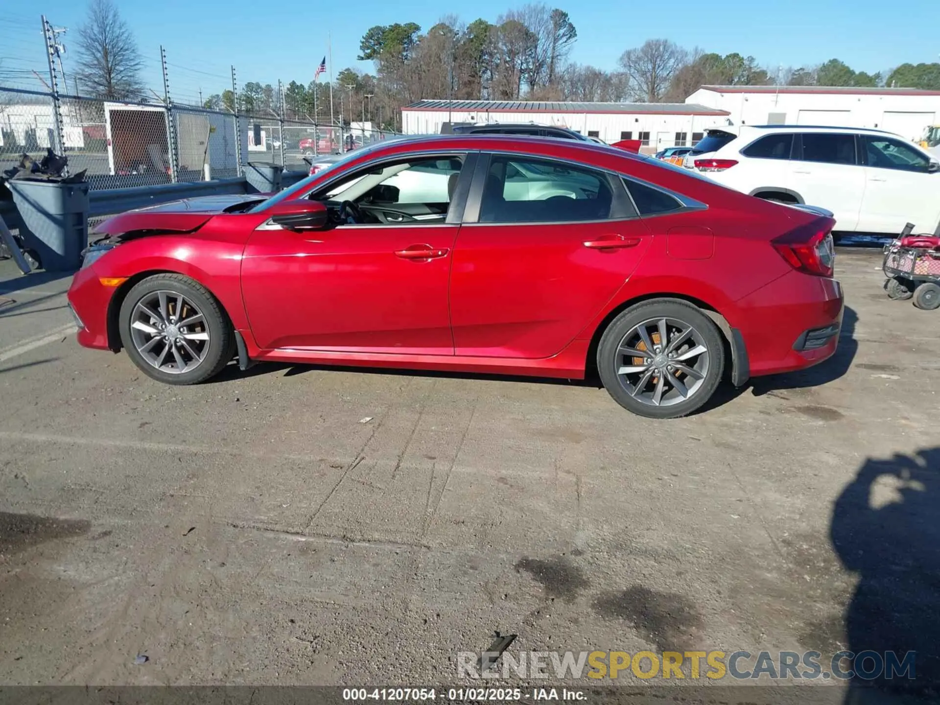 14 Photograph of a damaged car 19XFC1F33KE004367 HONDA CIVIC 2019